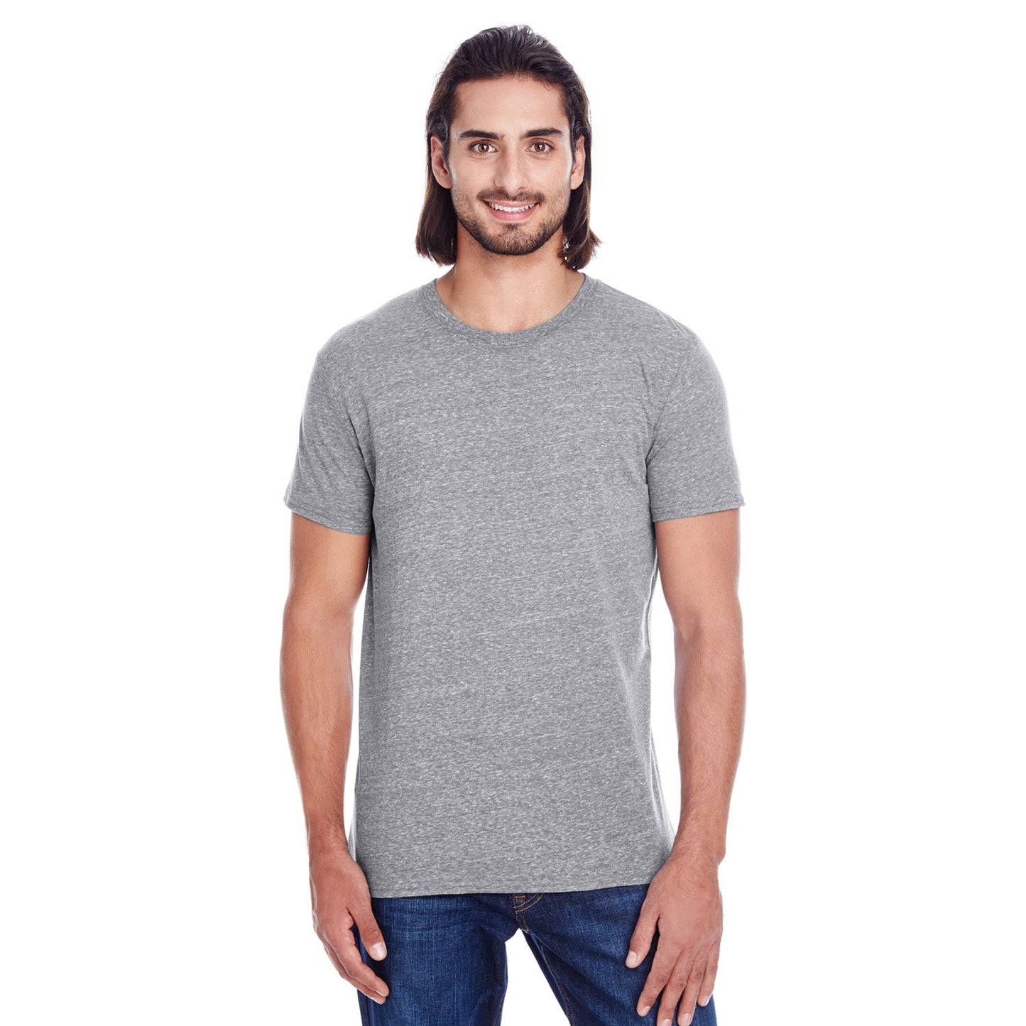 Black Triblend T-Shirts - Threadfast - Eco-Friendly Fit