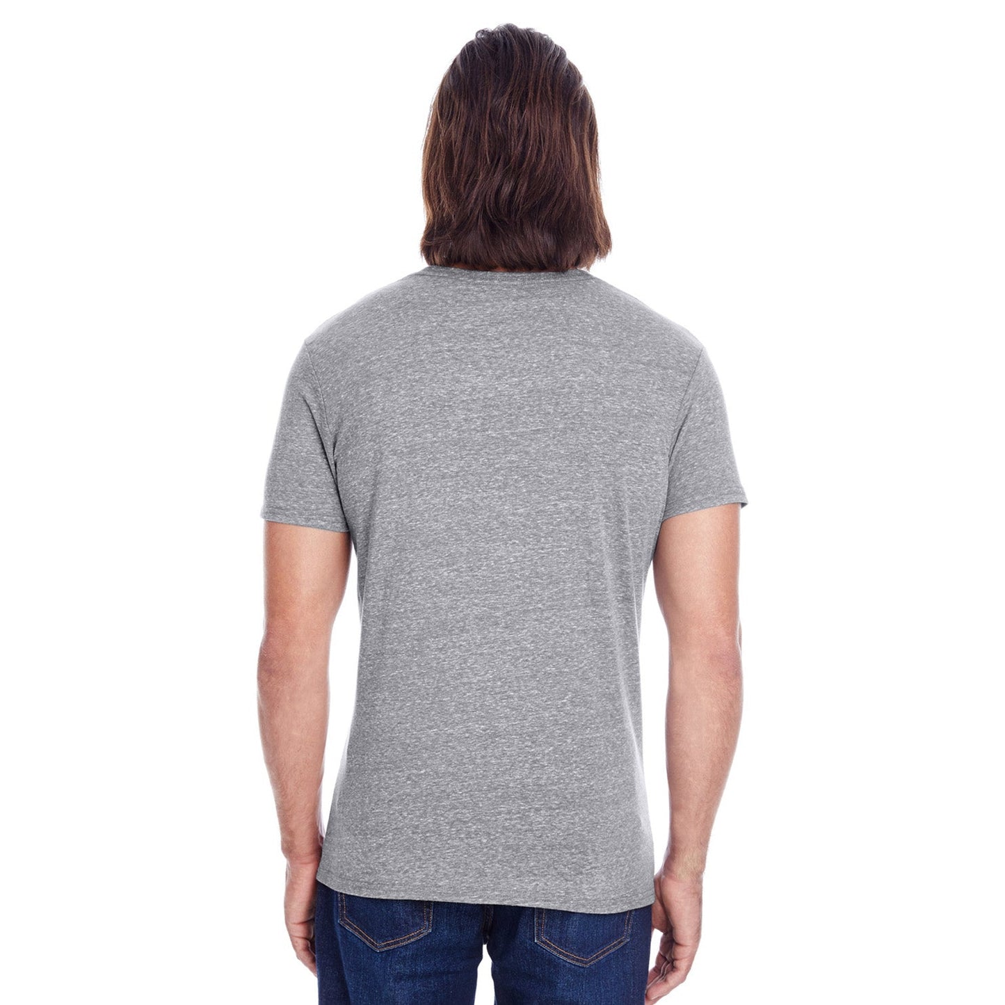Black Triblend T-Shirts - Threadfast - Eco-Friendly Fit