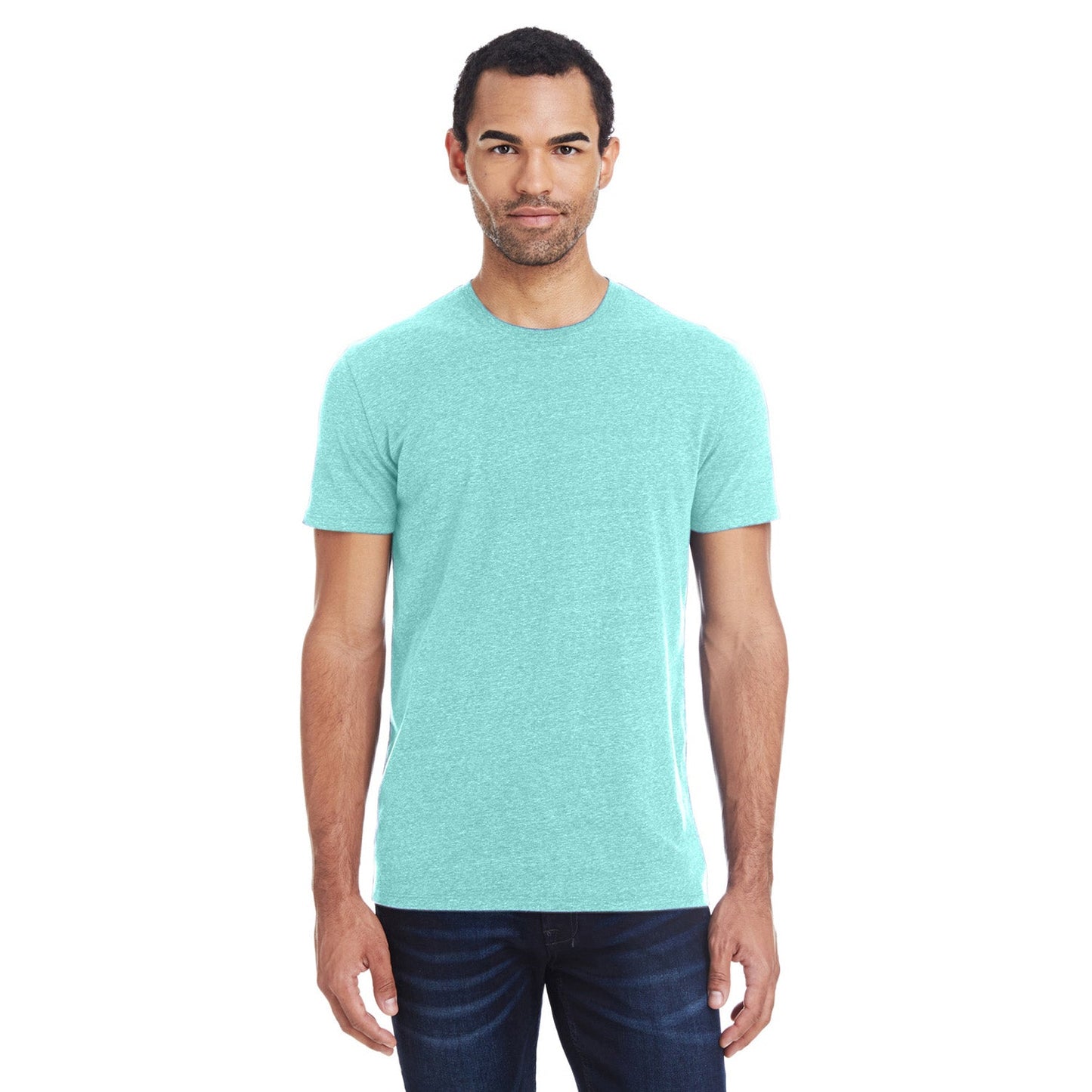 Black Triblend T-Shirts - Threadfast - Eco-Friendly Fit