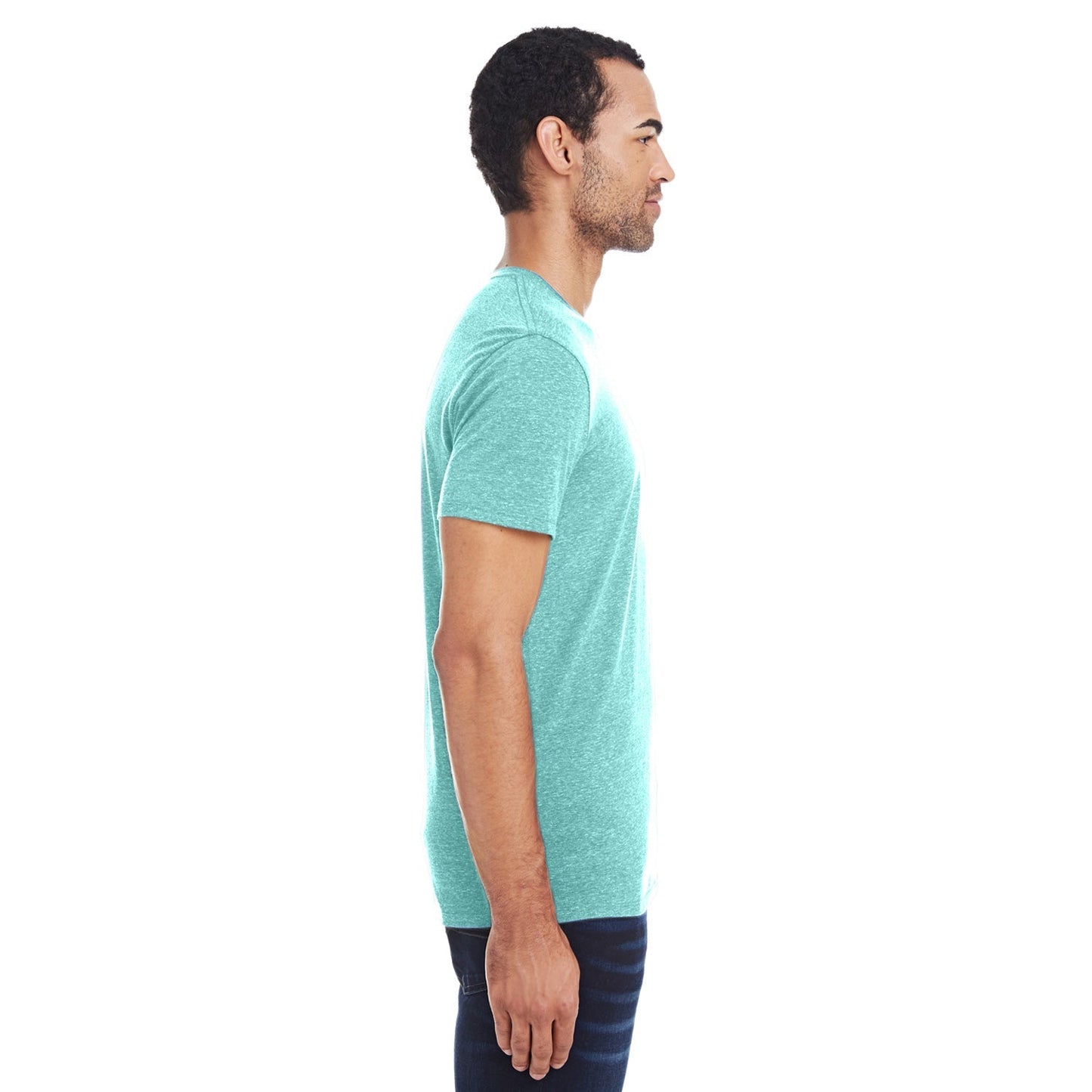 Black Triblend T-Shirts - Threadfast - Eco-Friendly Fit