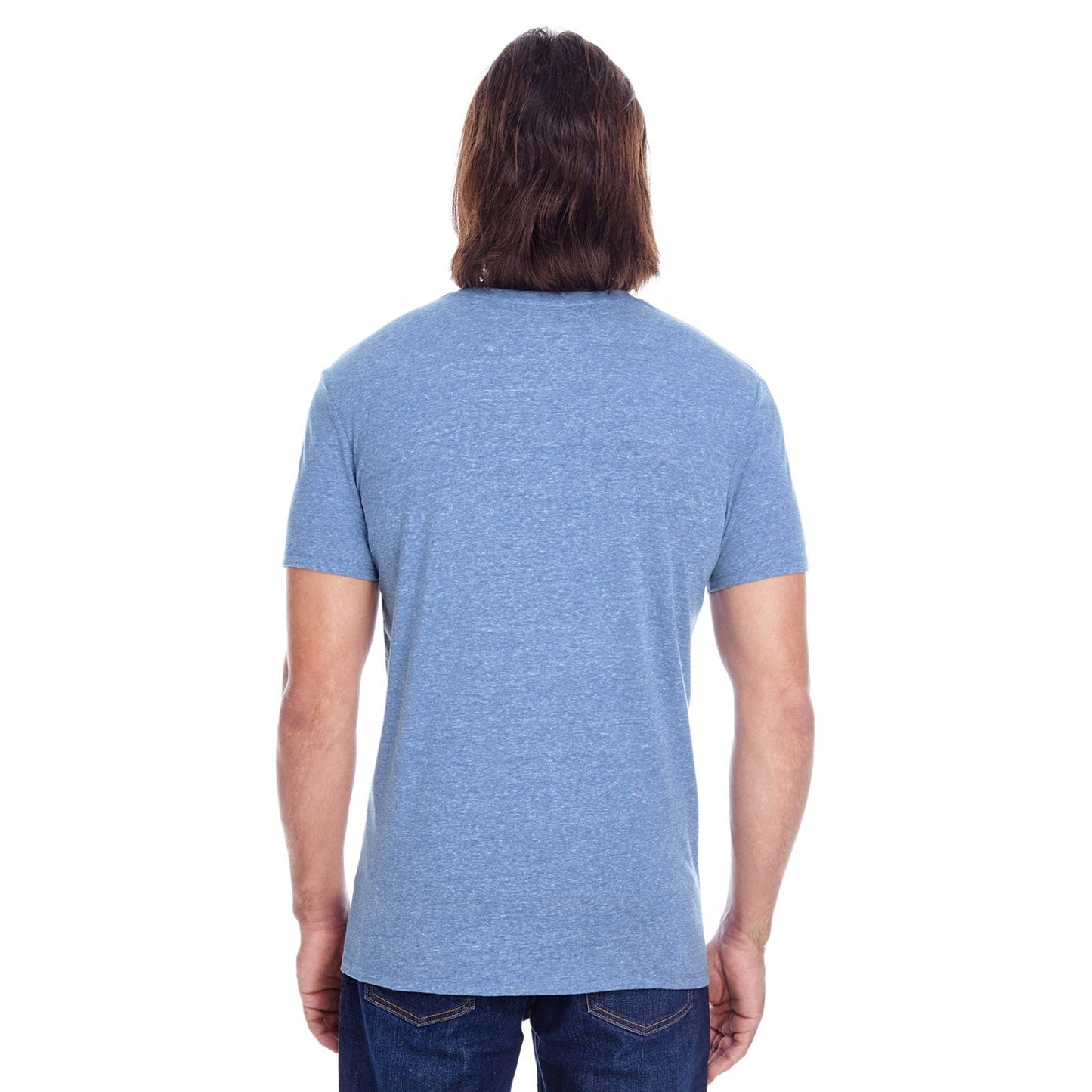 Black Triblend T-Shirts - Threadfast - Eco-Friendly Fit
