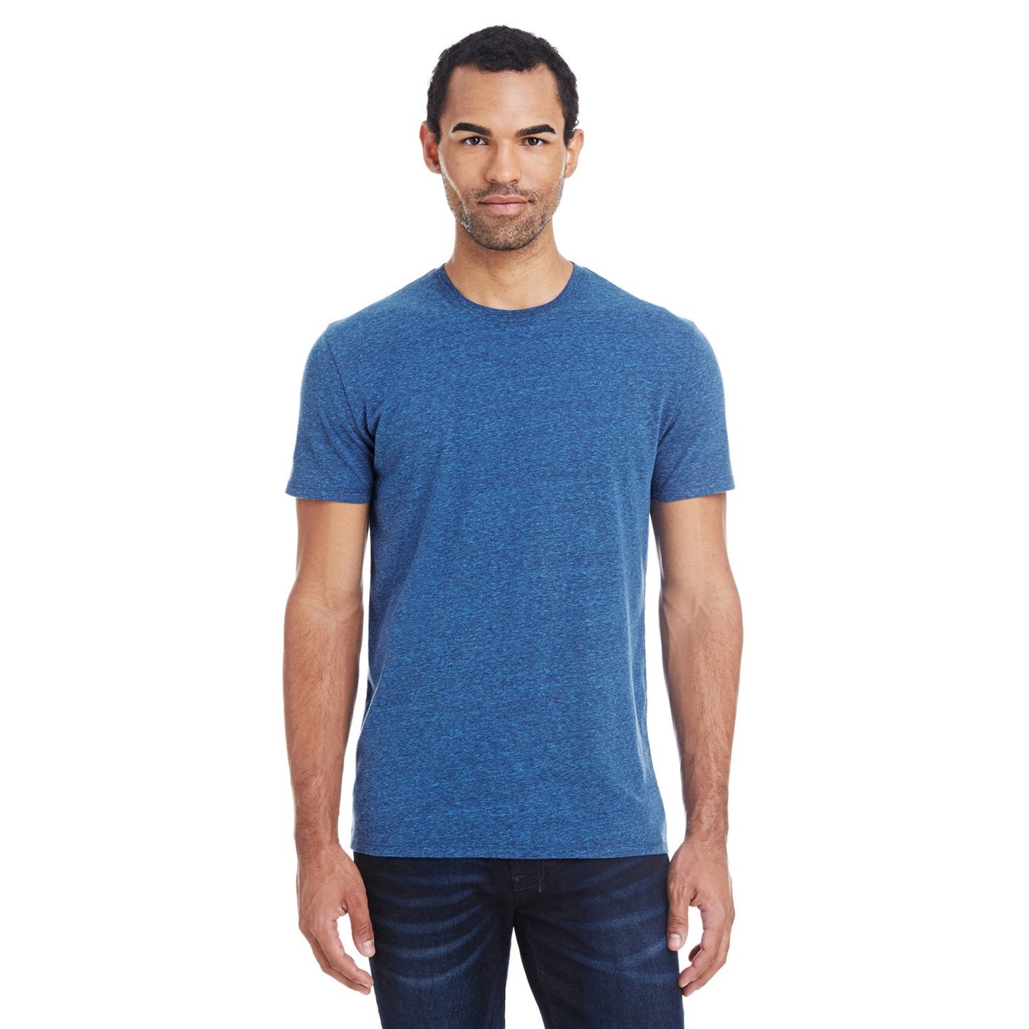 Black Triblend T-Shirts - Threadfast - Eco-Friendly Fit