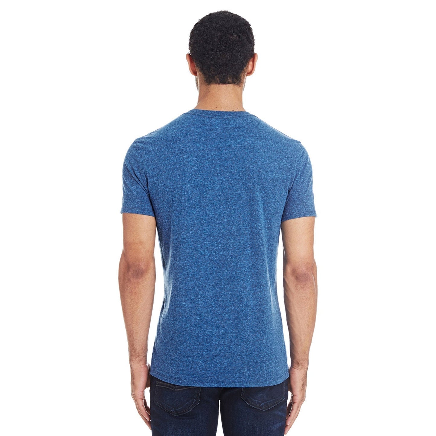 Black Triblend T-Shirts - Threadfast - Eco-Friendly Fit