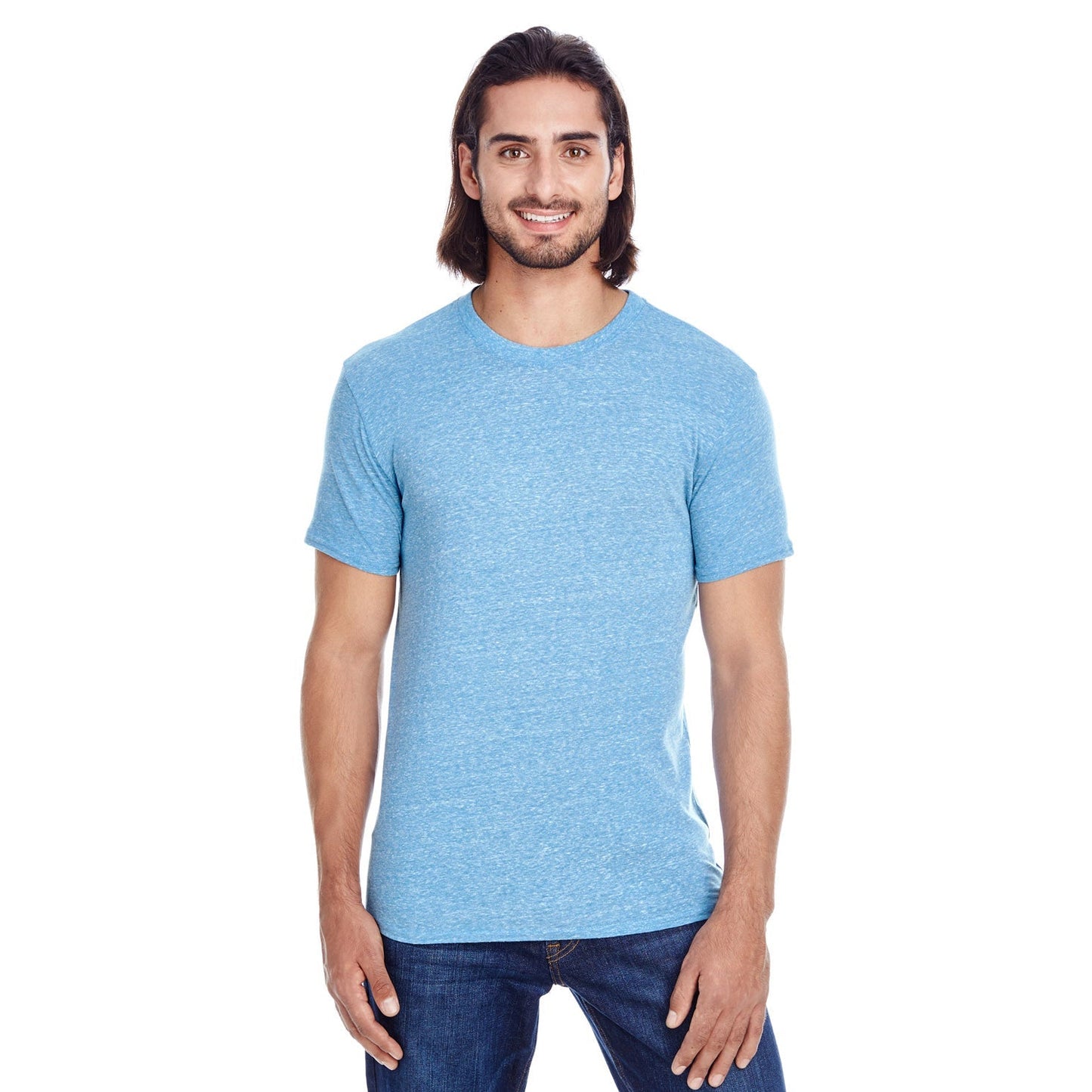 Black Triblend T-Shirts - Threadfast - Eco-Friendly Fit