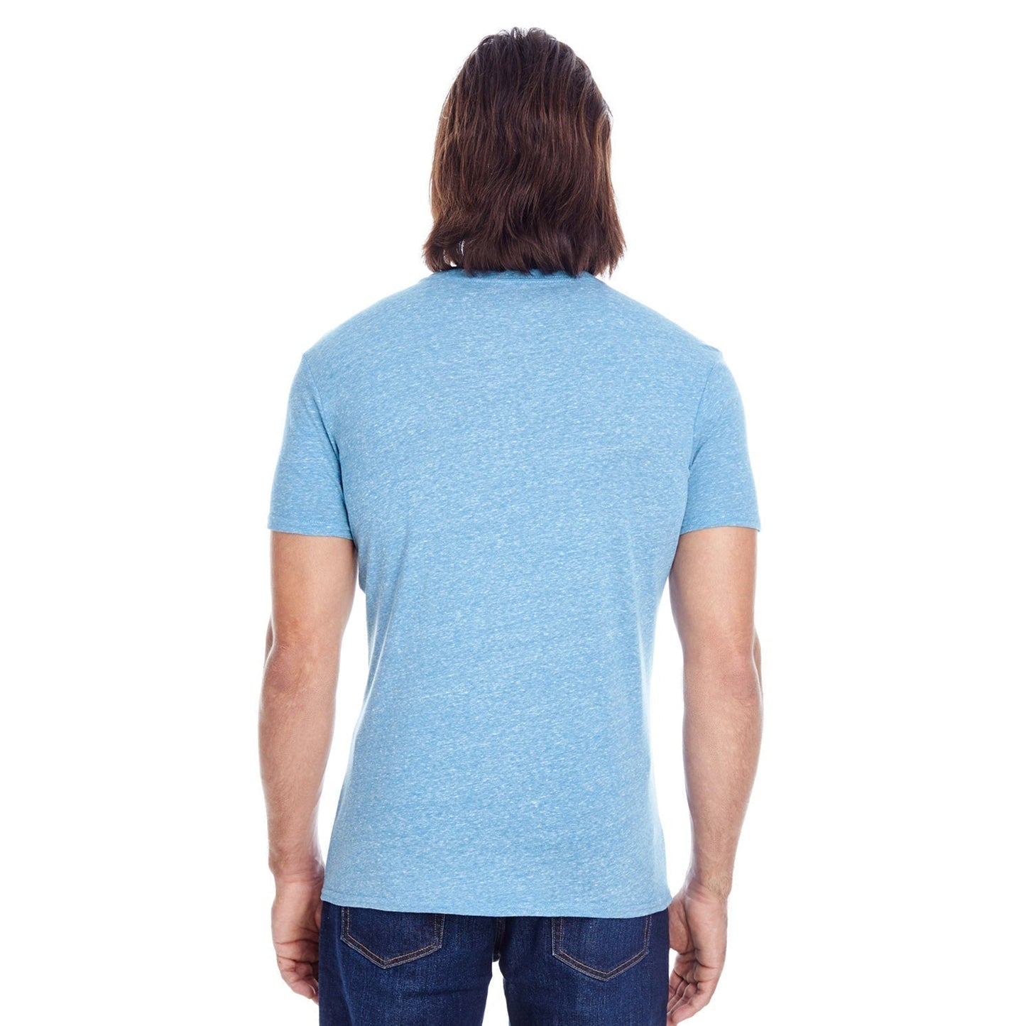 Black Triblend T-Shirts - Threadfast - Eco-Friendly Fit