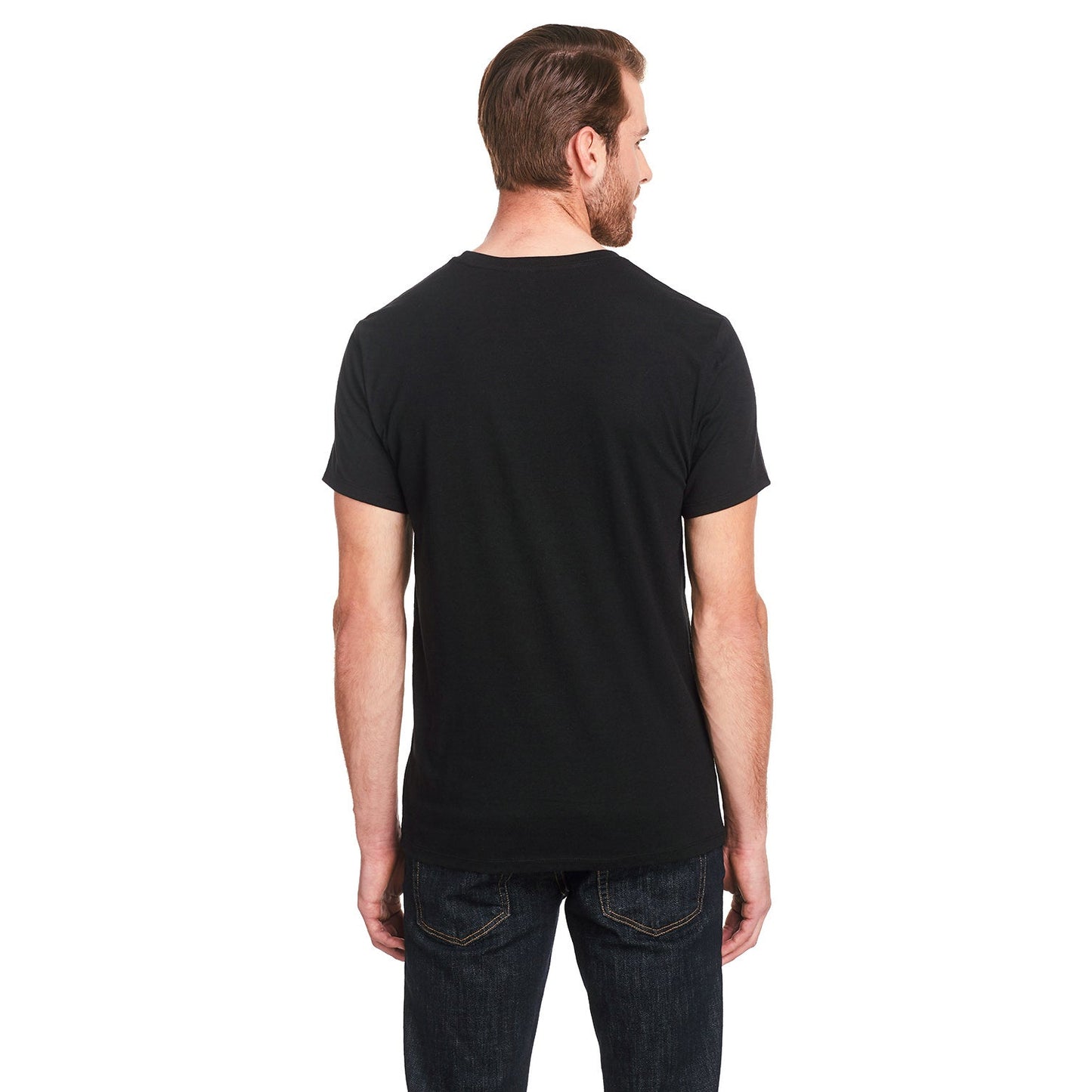Black Triblend T-Shirts - Threadfast - Eco-Friendly Fit