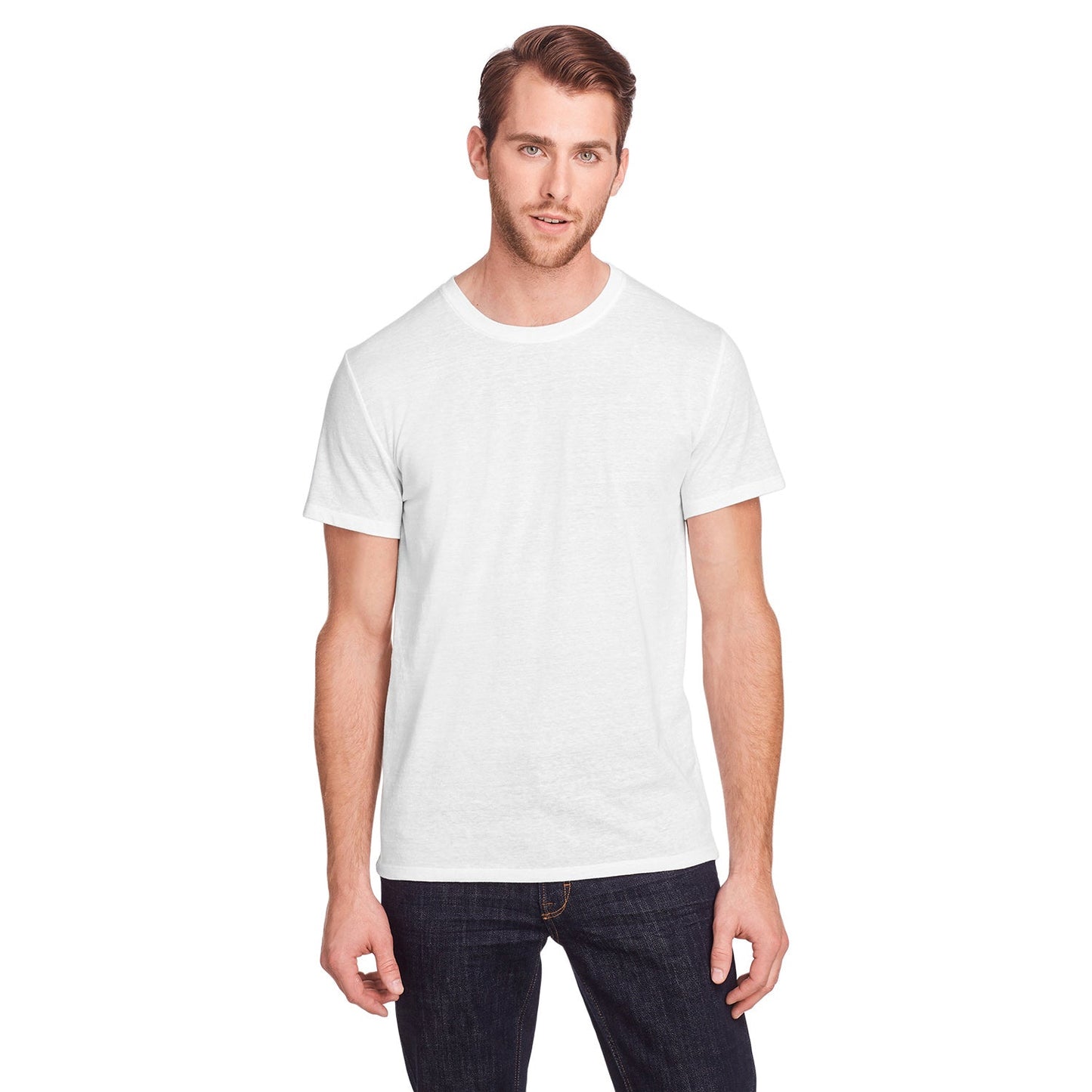 Black Triblend T-Shirts - Threadfast - Eco-Friendly Fit