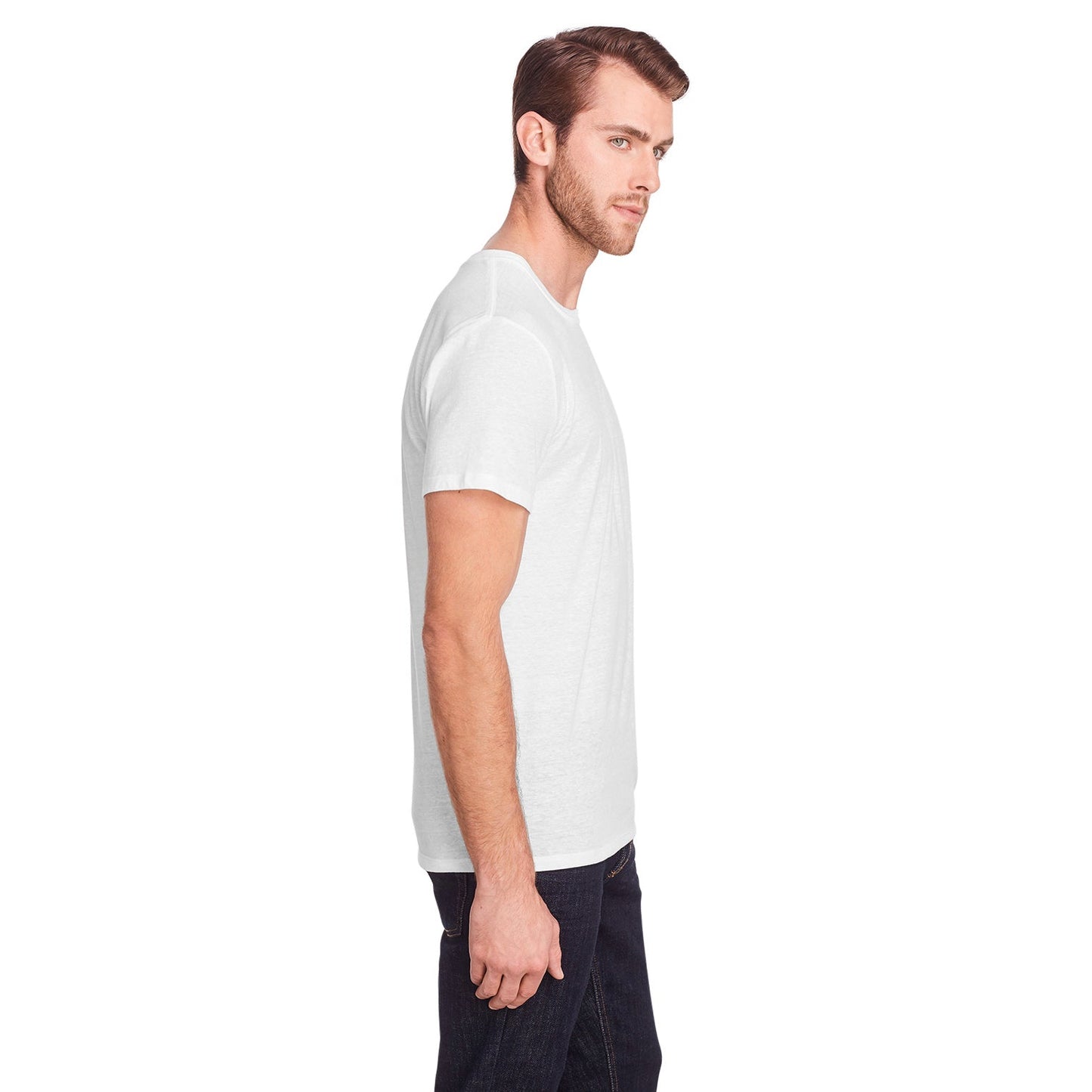 Black Triblend T-Shirts - Threadfast - Eco-Friendly Fit