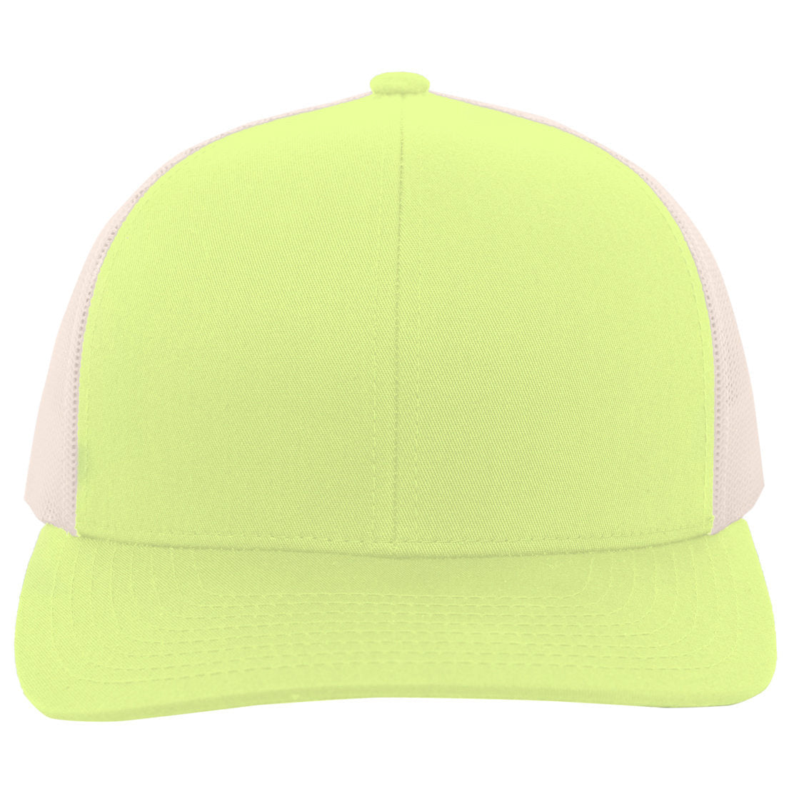 Black/Neon Blue Ball Caps - Pacific Headwear - Snapback Hat