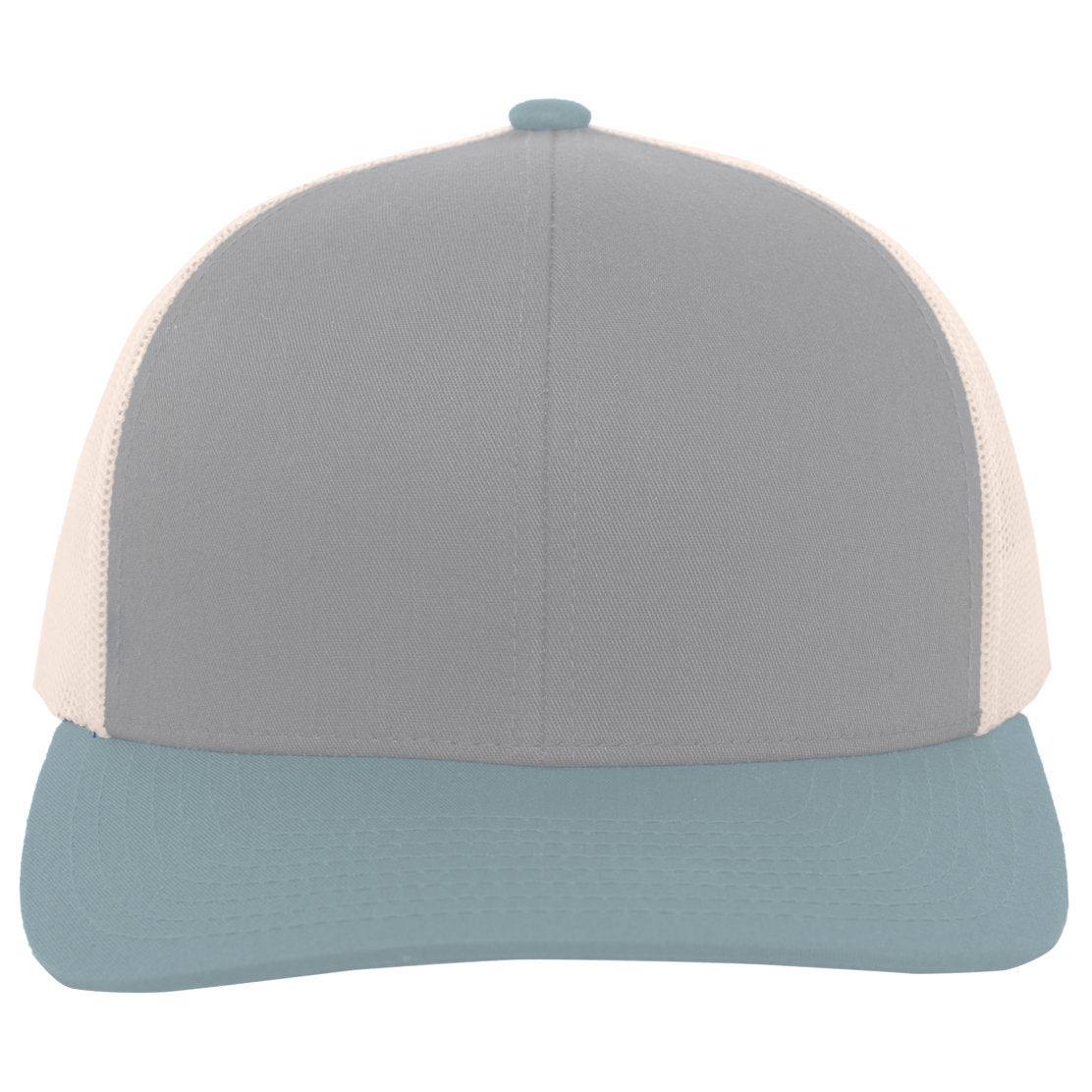 Black/Neon Blue Ball Caps - Pacific Headwear - Snapback Hat
