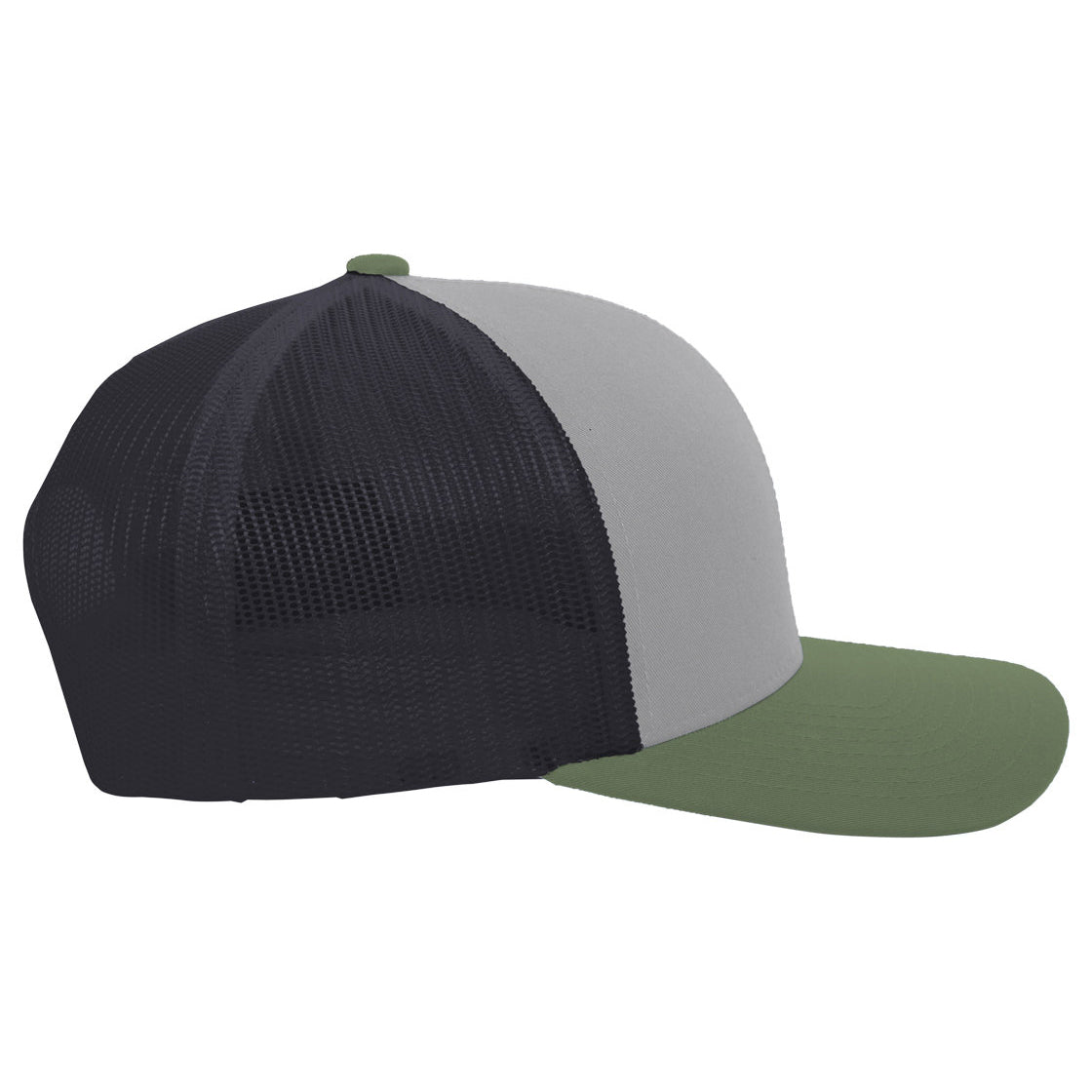 Black/Neon Blue Ball Caps - Pacific Headwear - Snapback Hat