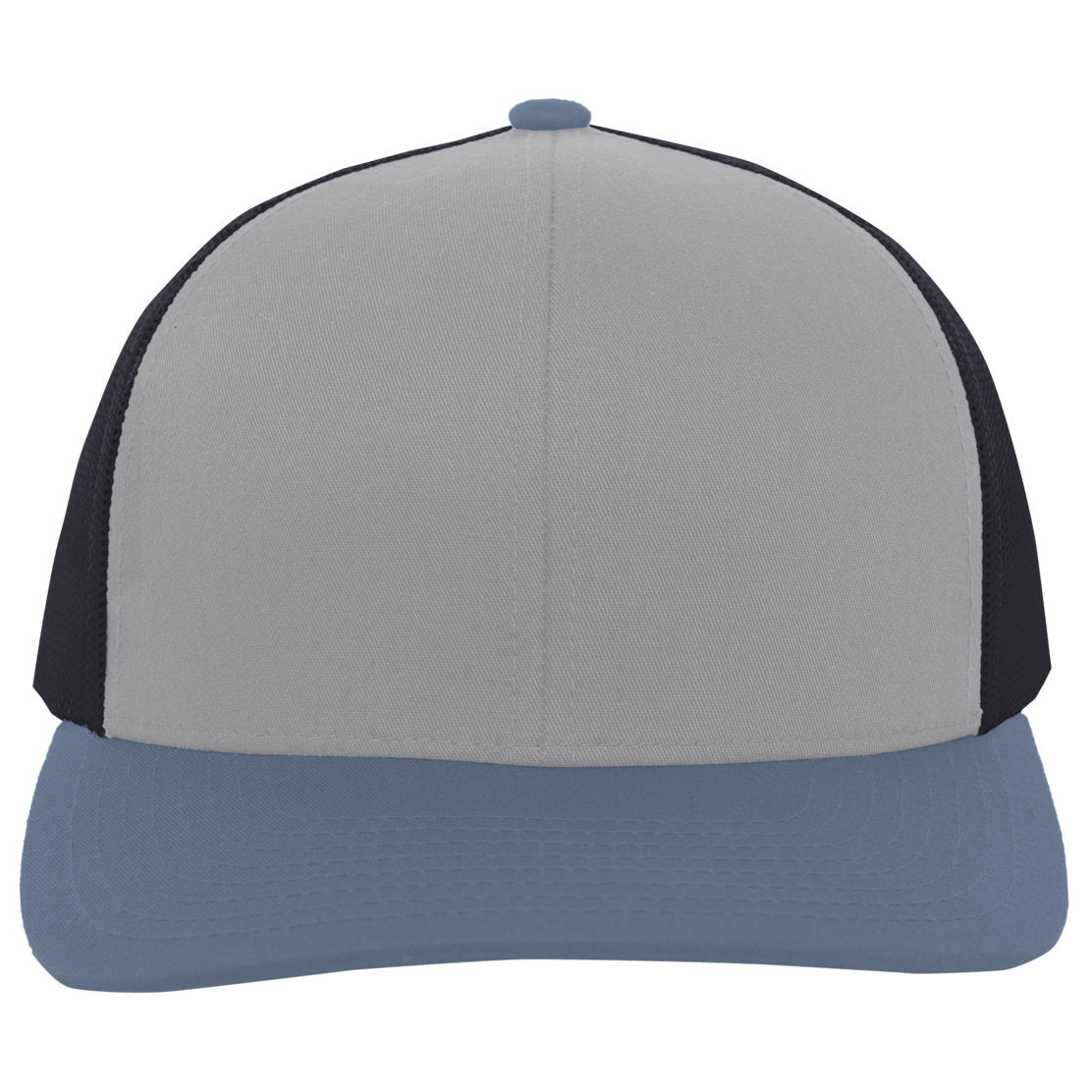 Black/Neon Blue Ball Caps - Pacific Headwear - Snapback Hat