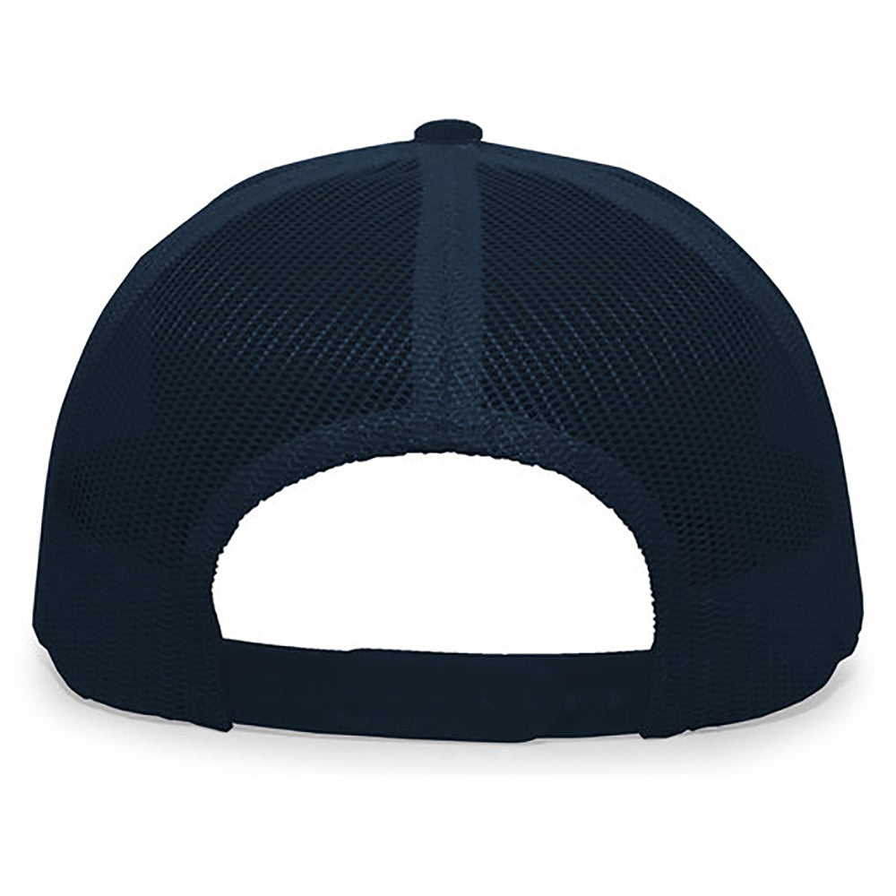 Black/Neon Blue Ball Caps - Pacific Headwear - Snapback Hat