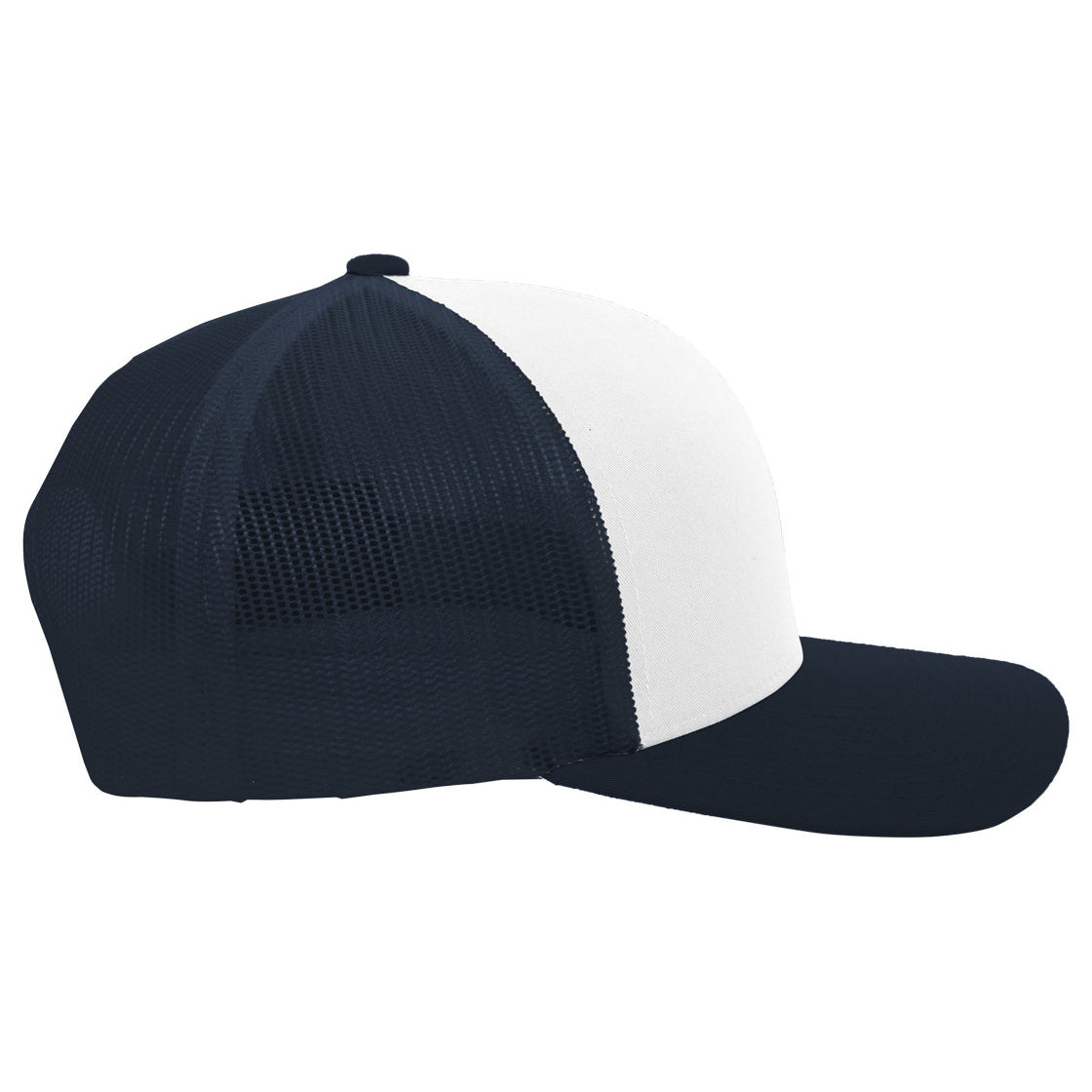 Black/Neon Blue Ball Caps - Pacific Headwear - Snapback Hat