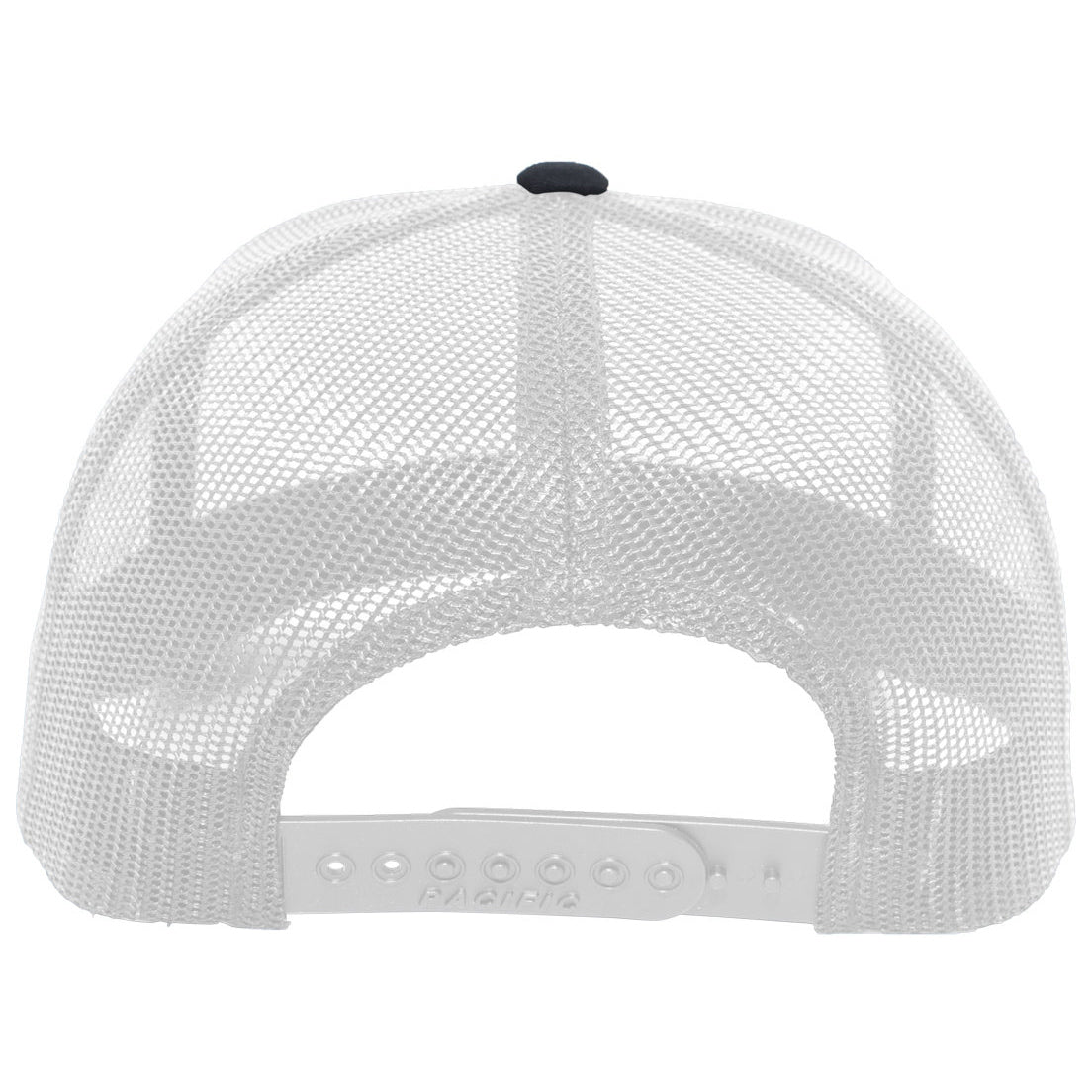 Black/White/Black Ball Caps - Pacific Headwear - Durable Fit