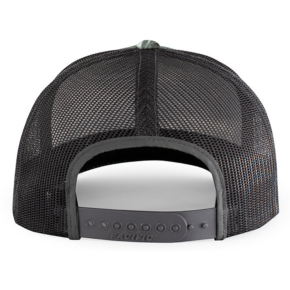 Black Tip Charcoal Cap - Pacific Headwear - Stylish Design