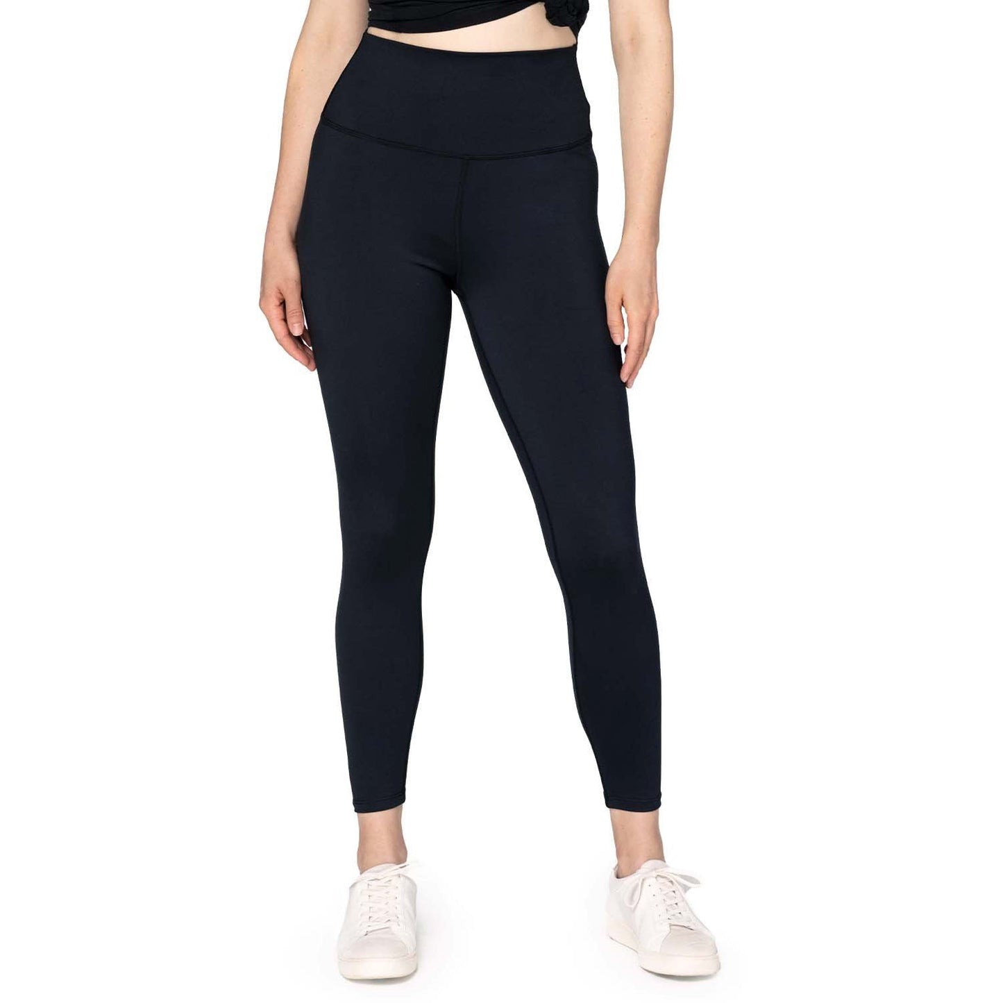 Black Heather Leggings - Threadfast - Stretchy Comfort