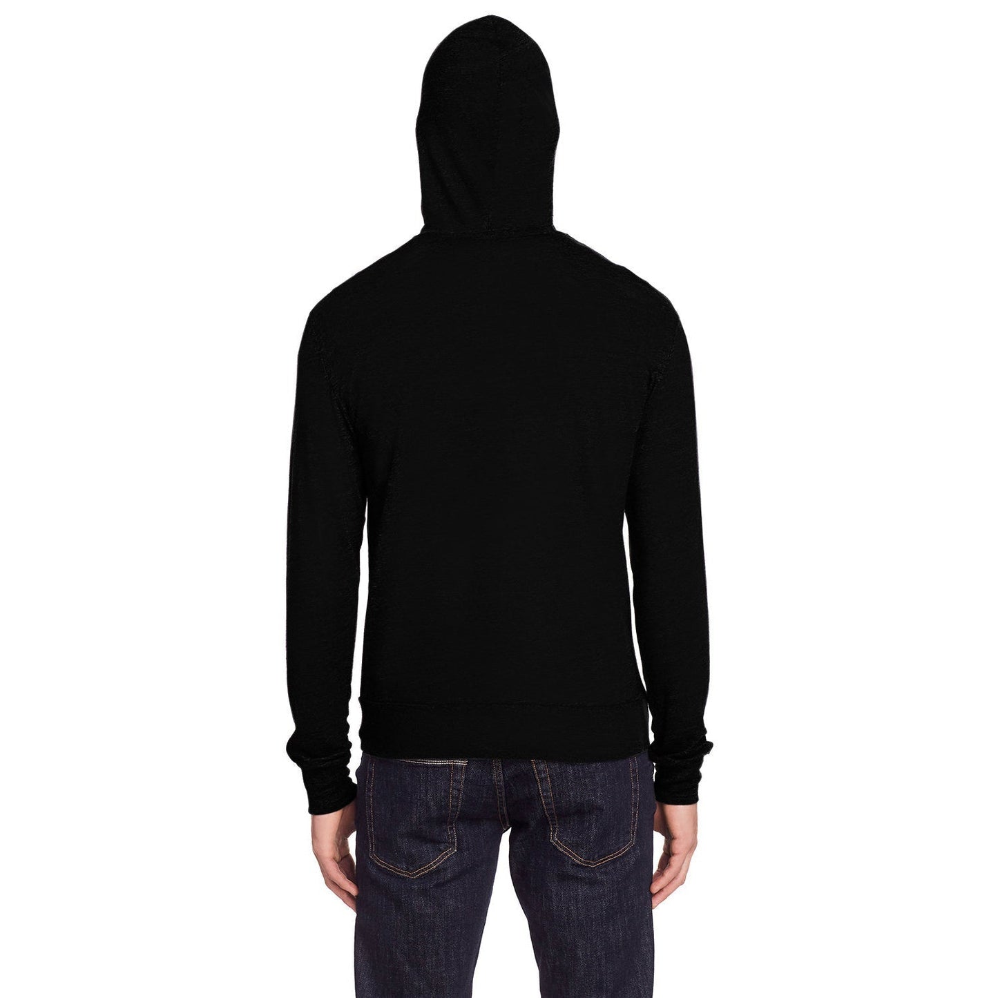 Black Triblend Hoodie - Threadfast - Eco-Friendly Design