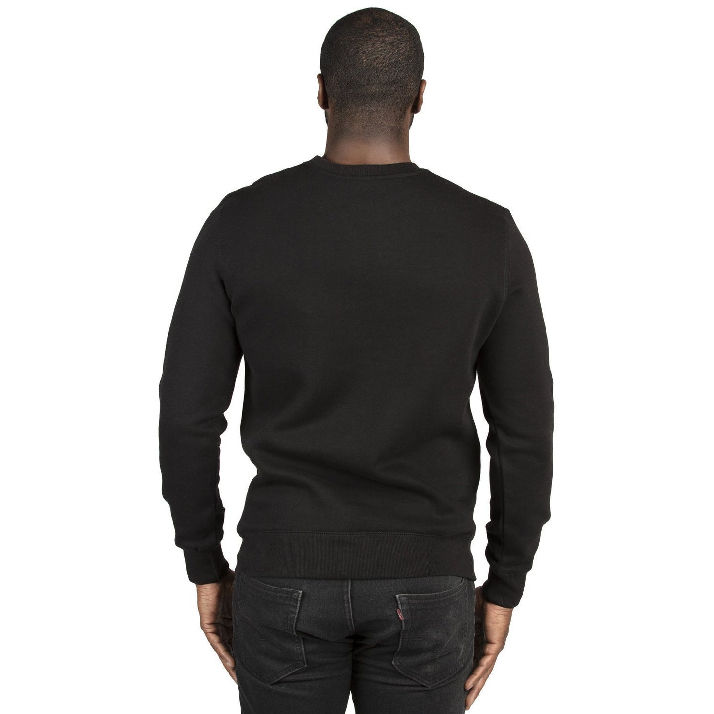 Black Sweatshirts - Threadfast - Comfortable Fit
