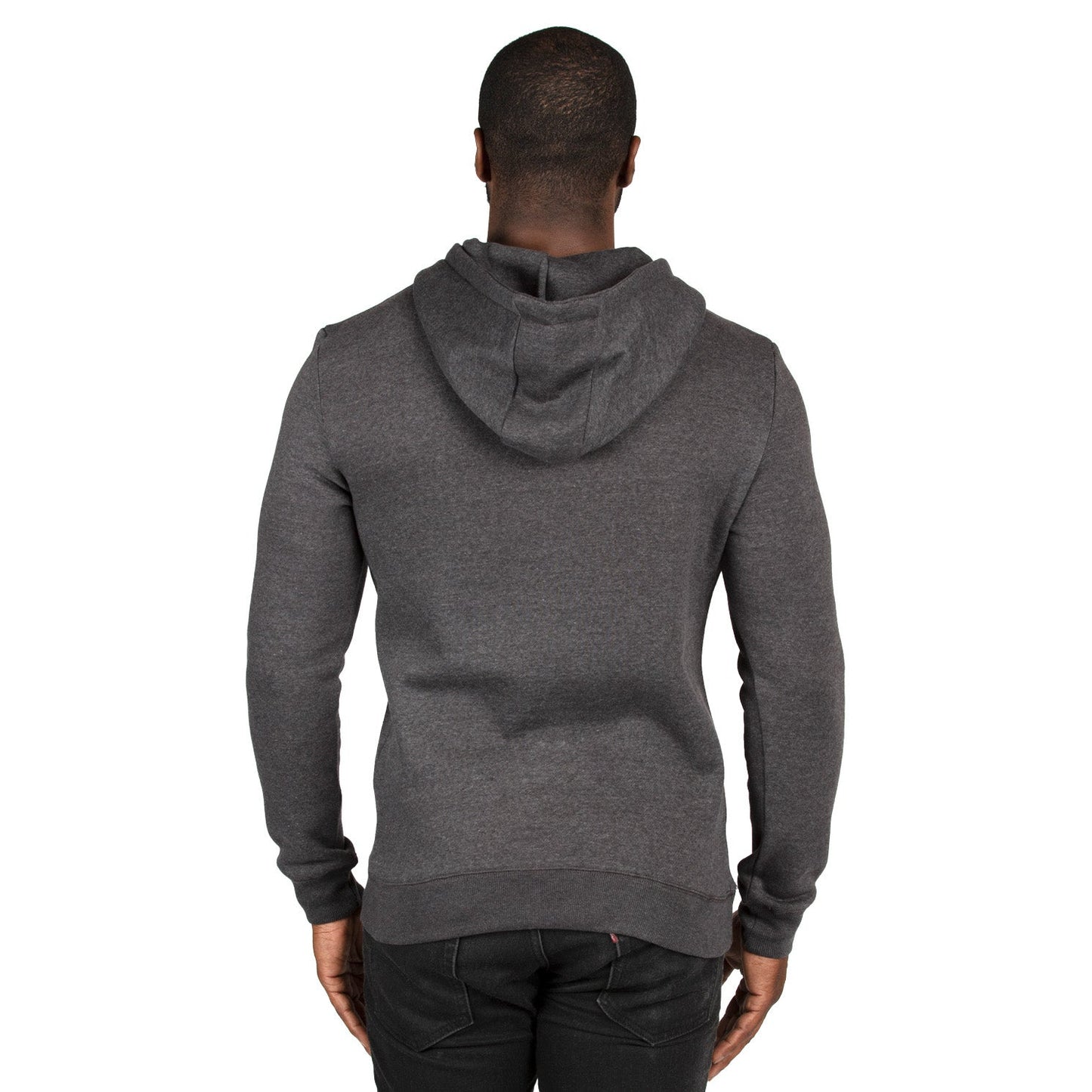 Black Fleece Sweatshirt - Threadfast - Eco-Friendly Design