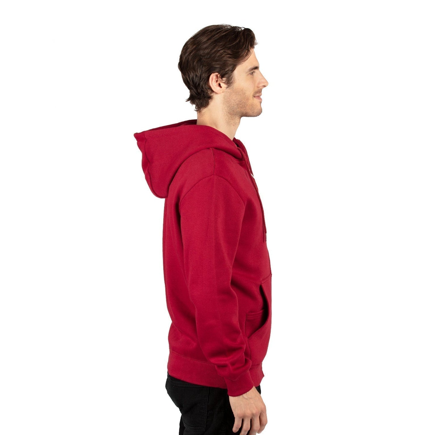 Black Sweatshirts - Threadfast - Cozy Triblend Hoodie