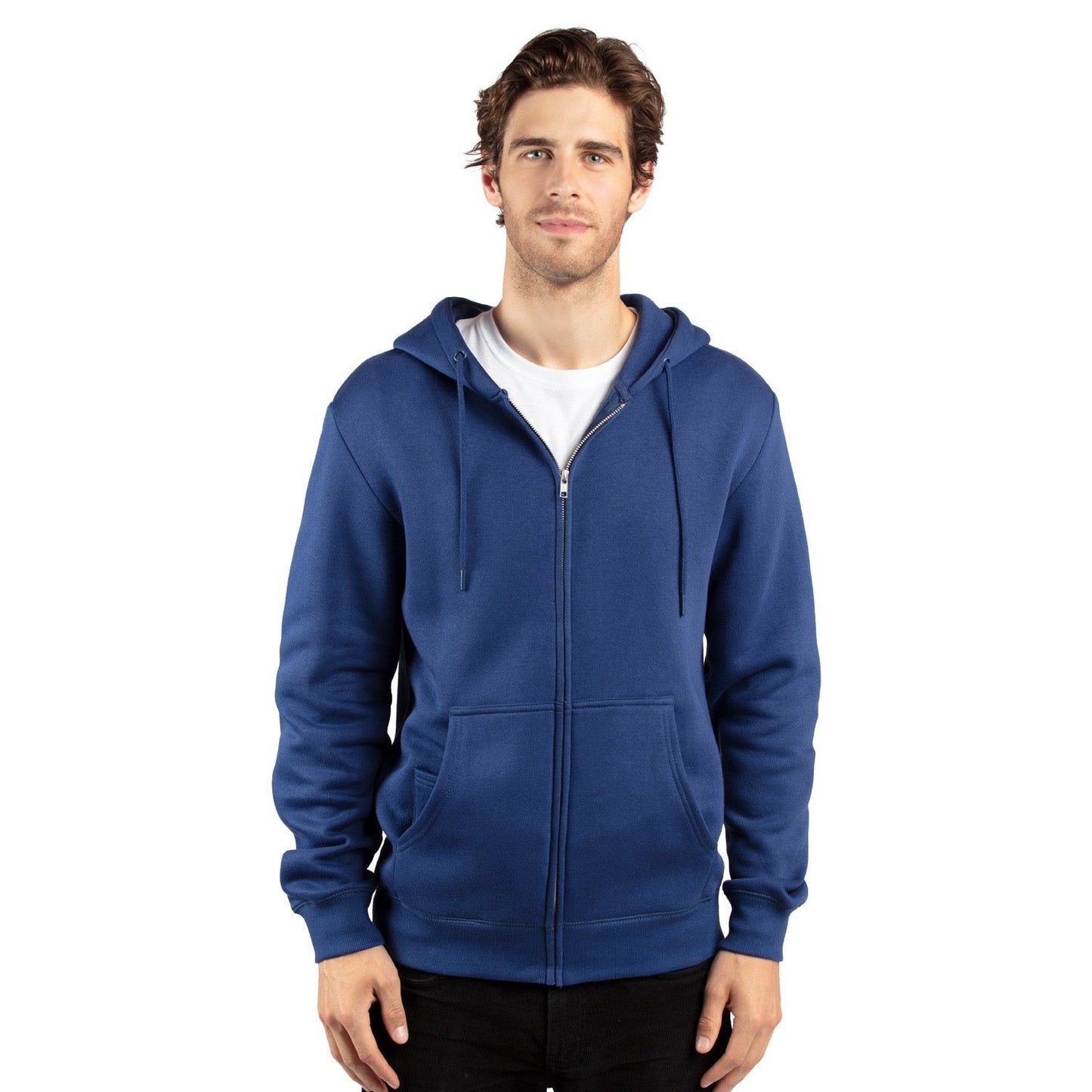 Black Sweatshirts - Threadfast - Cozy Triblend Hoodie