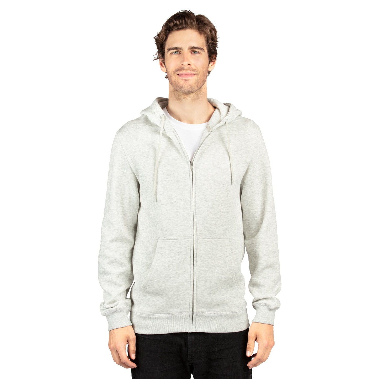 Black Sweatshirts - Threadfast - Cozy Triblend Hoodie