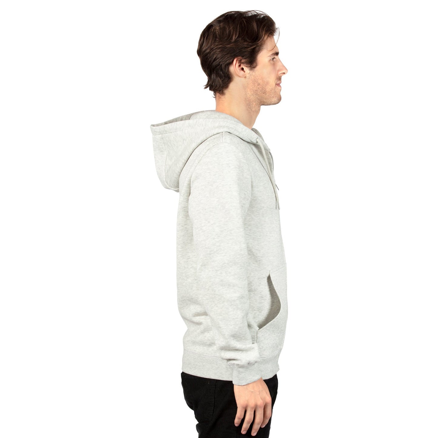 Black Sweatshirts - Threadfast - Cozy Triblend Hoodie