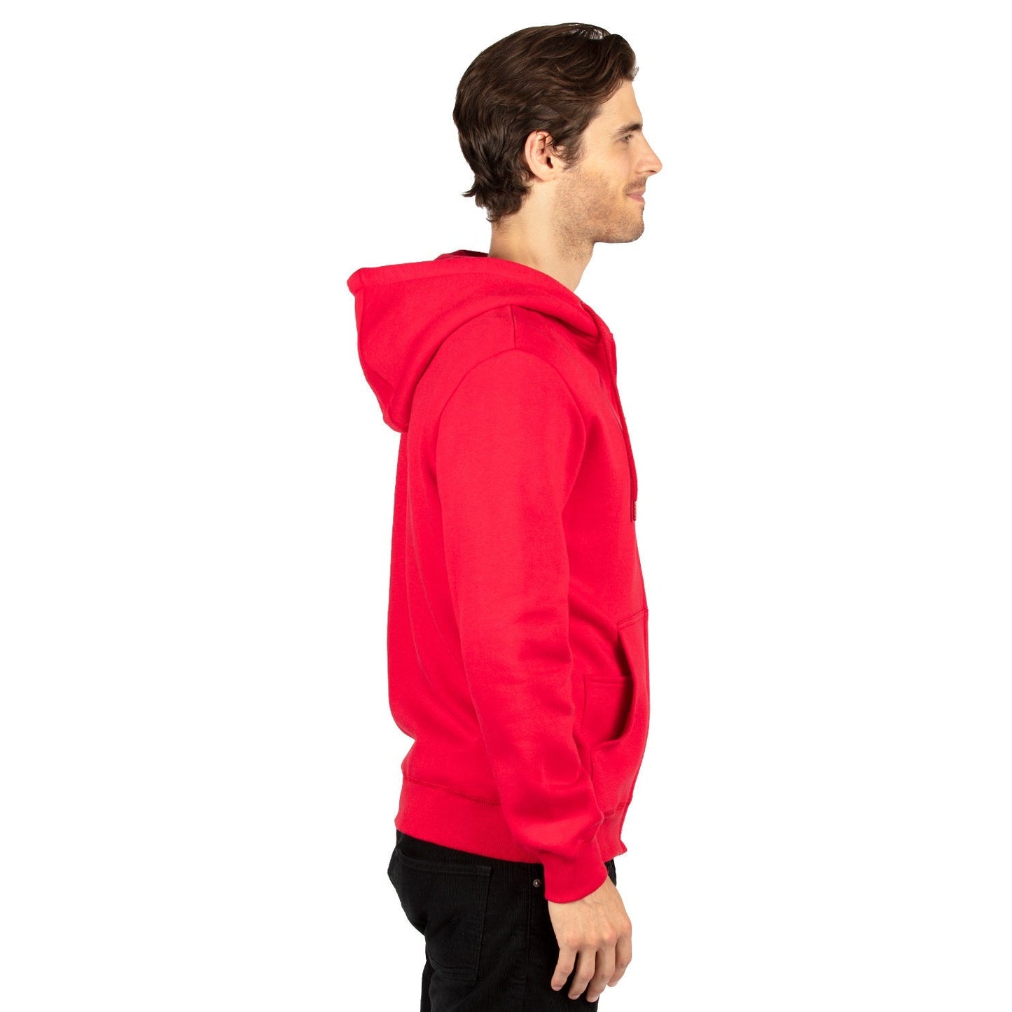 Black Sweatshirts - Threadfast - Cozy Triblend Hoodie