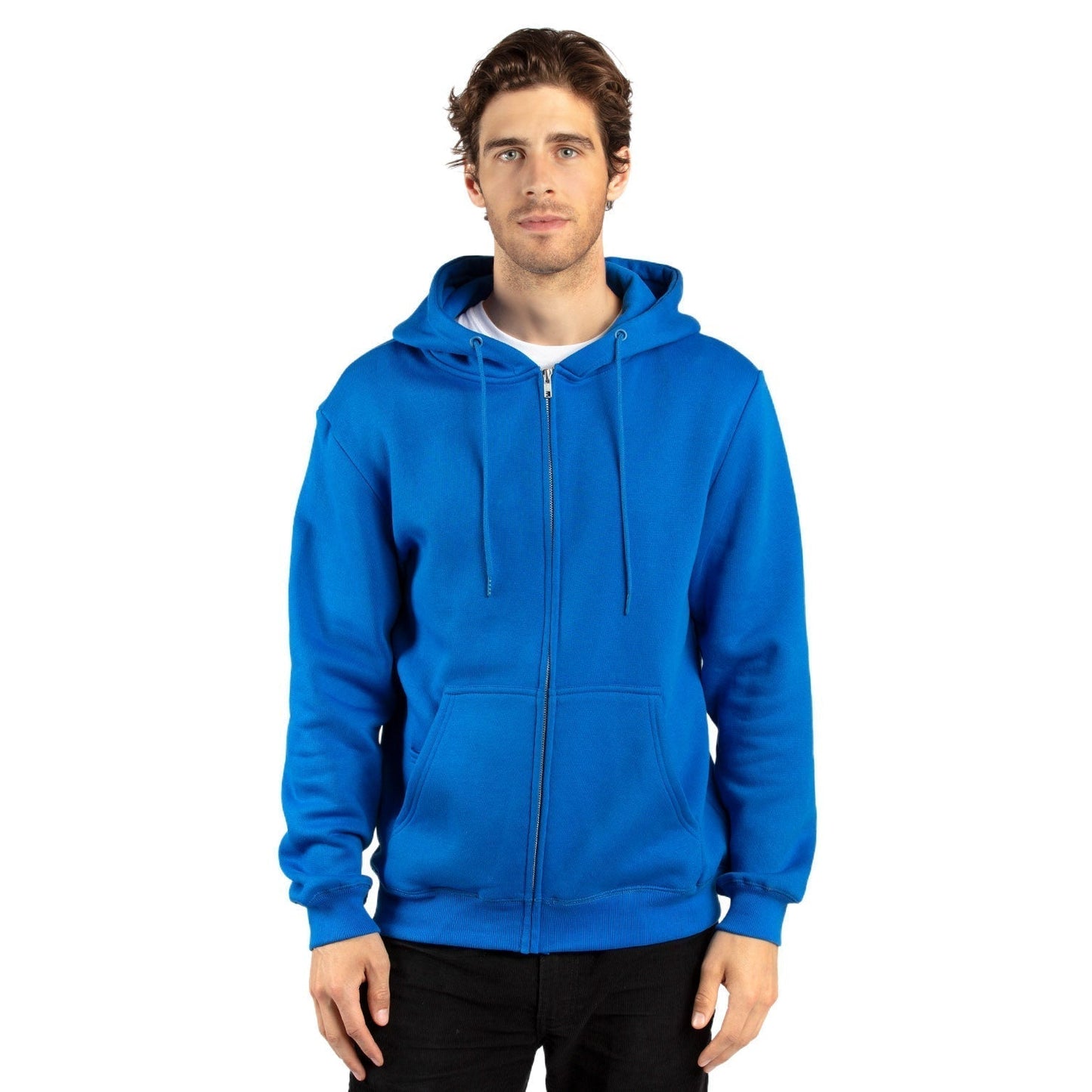 Black Sweatshirts - Threadfast - Cozy Triblend Hoodie