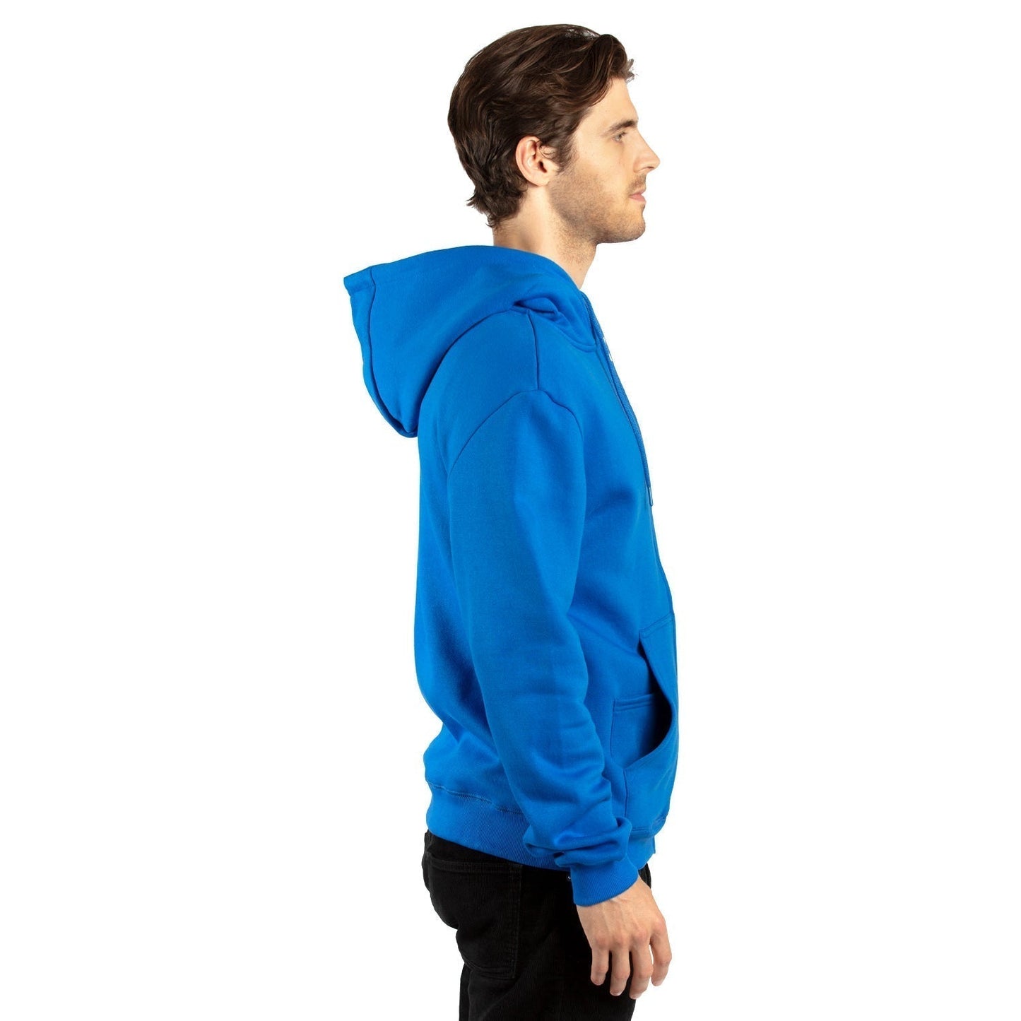 Black Sweatshirts - Threadfast - Cozy Triblend Hoodie