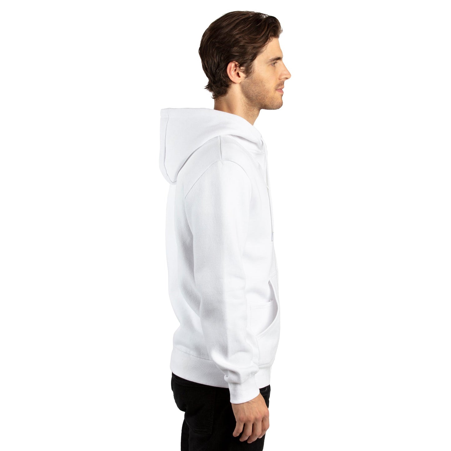 Black Sweatshirts - Threadfast - Cozy Triblend Hoodie