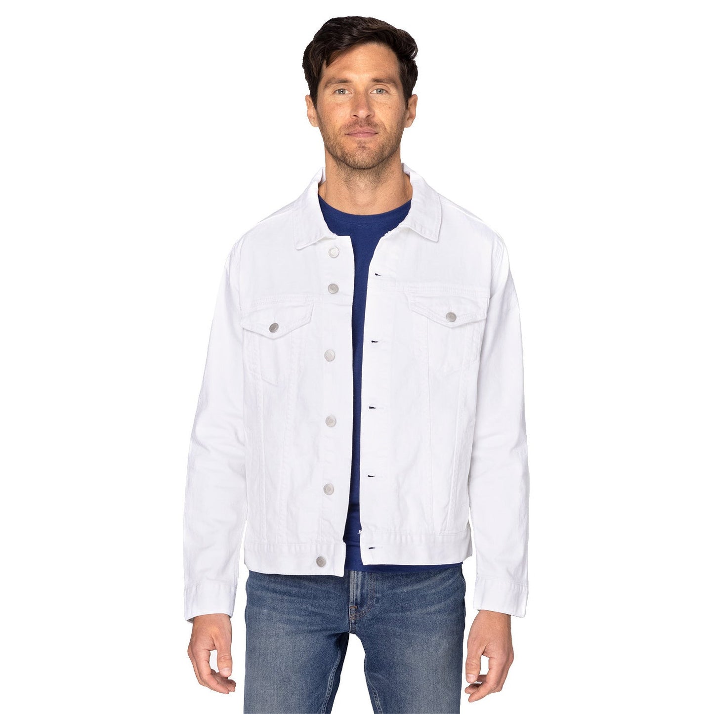 Black Denim Jacket - Threadfast - Stylish Design
