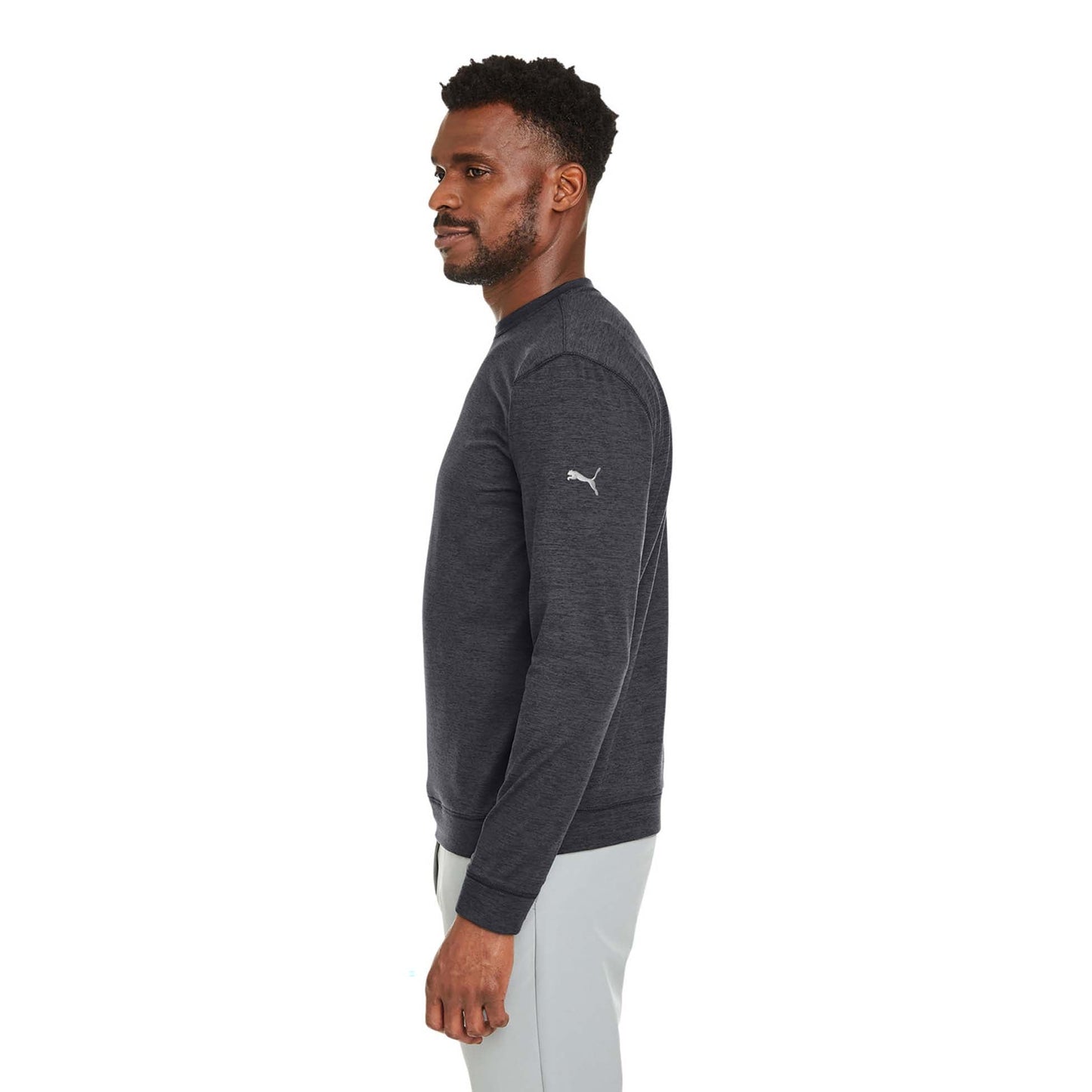Puma Black Heather Sweatshirt - PUMA - Ultra-Soft Comfort
