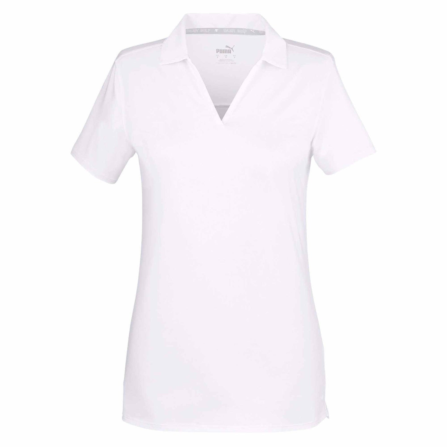 Puma Black Heather Polo - PUMA - Moisture Wicking