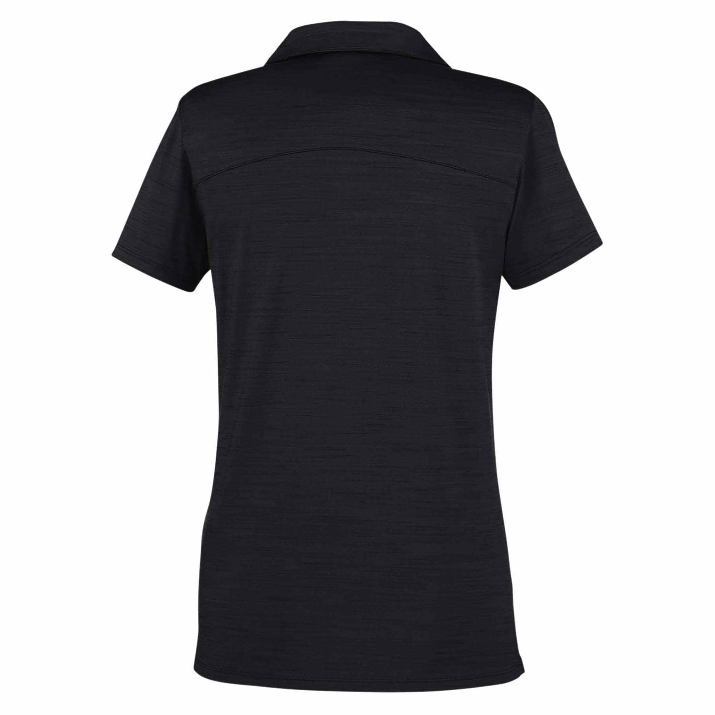 Puma Black Heather Polo - PUMA - Moisture Wicking