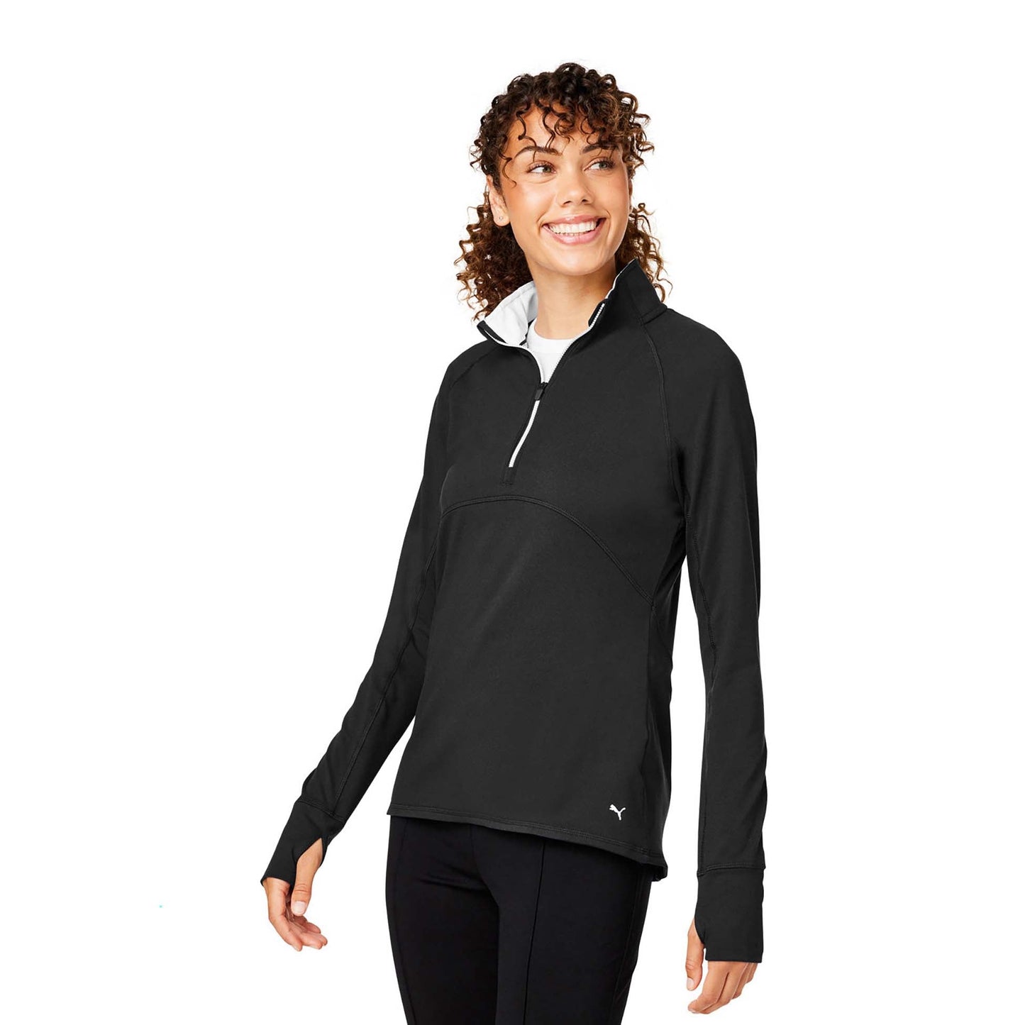Puma Black Sweatshirt - PUMA - Moisture-Wicking