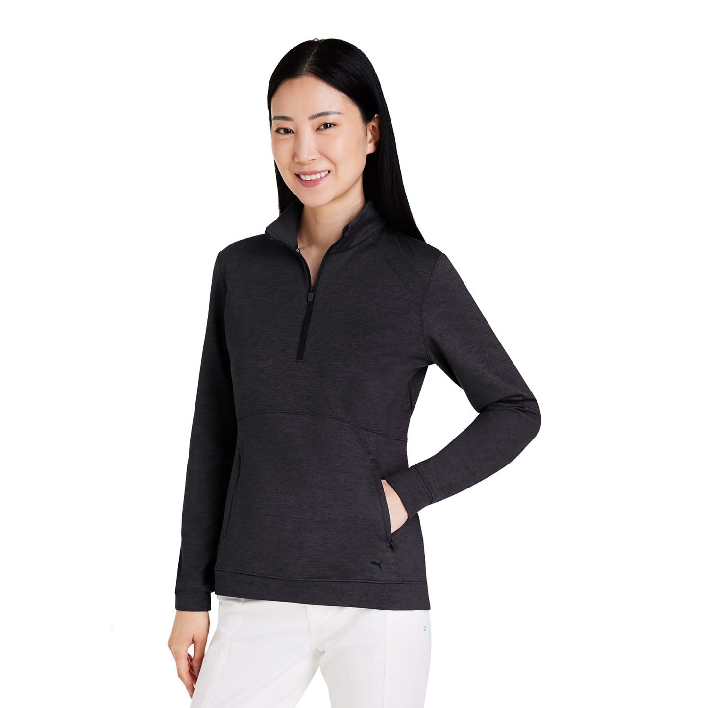 Puma Black Sweatshirt - PUMA - Luxurious Cloudspun