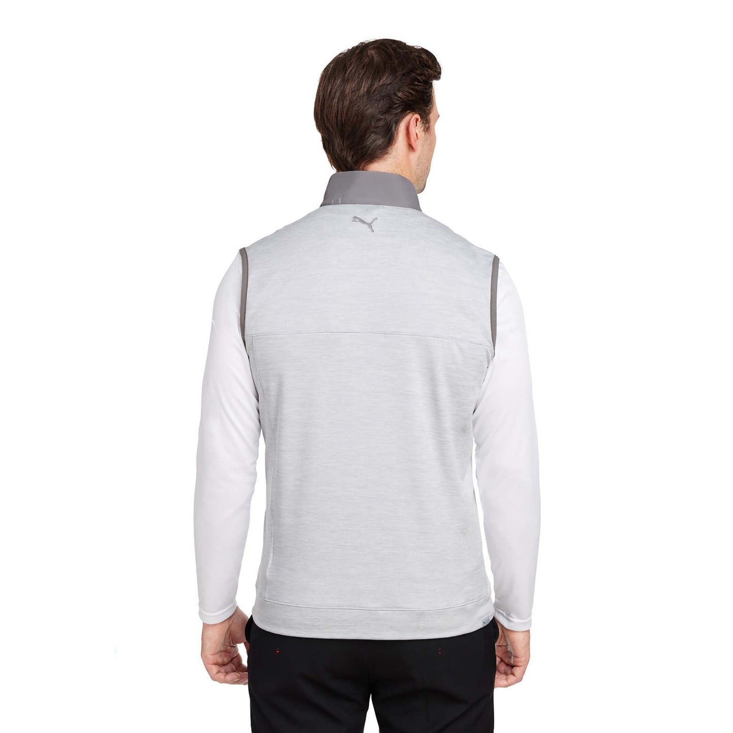 Puma Black Heather Vest - PUMA Golf - Eco-Friendly Design