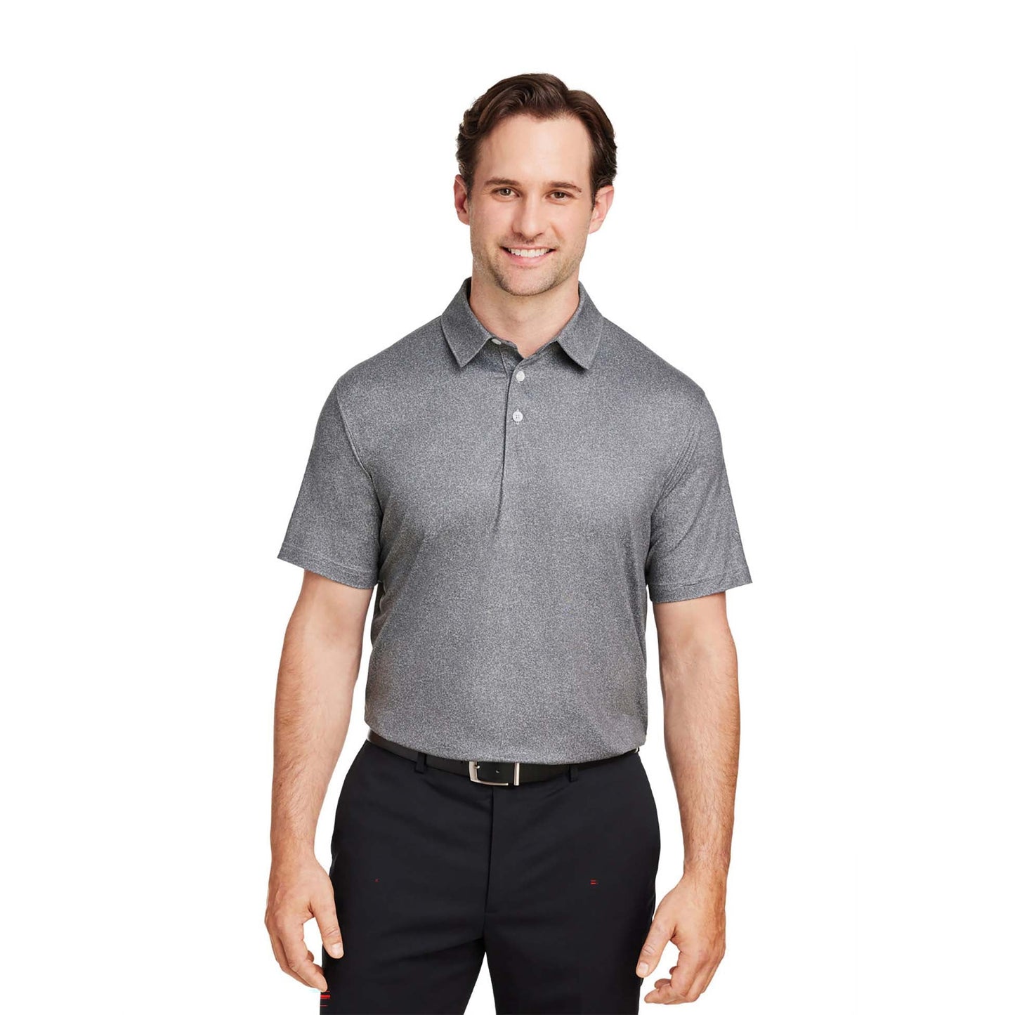 Puma Black Polo Shirt - PUMA - Moisture-Wicking Poly