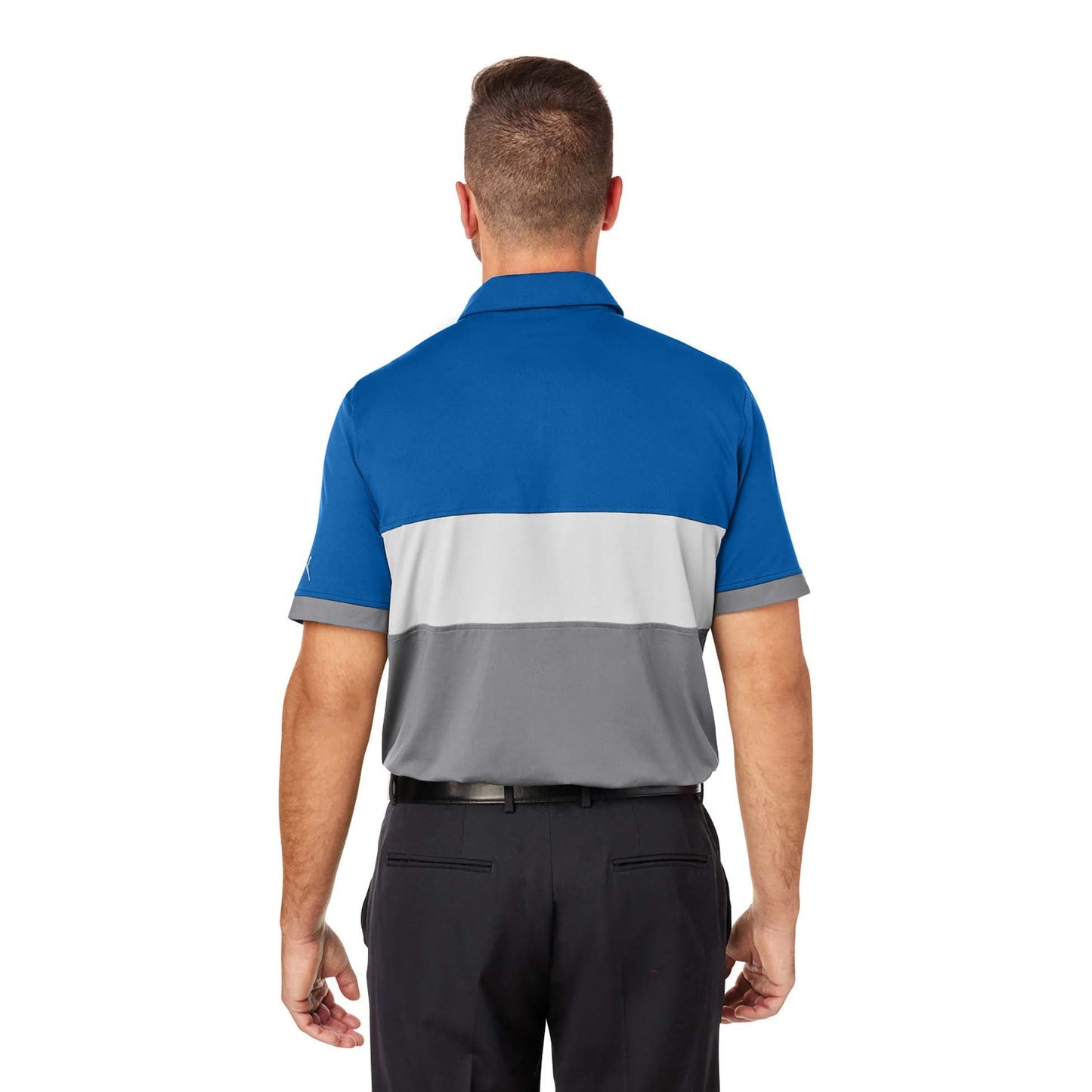 Puma Black Polo Shirt - PUMA Golf - Moisture Wicking