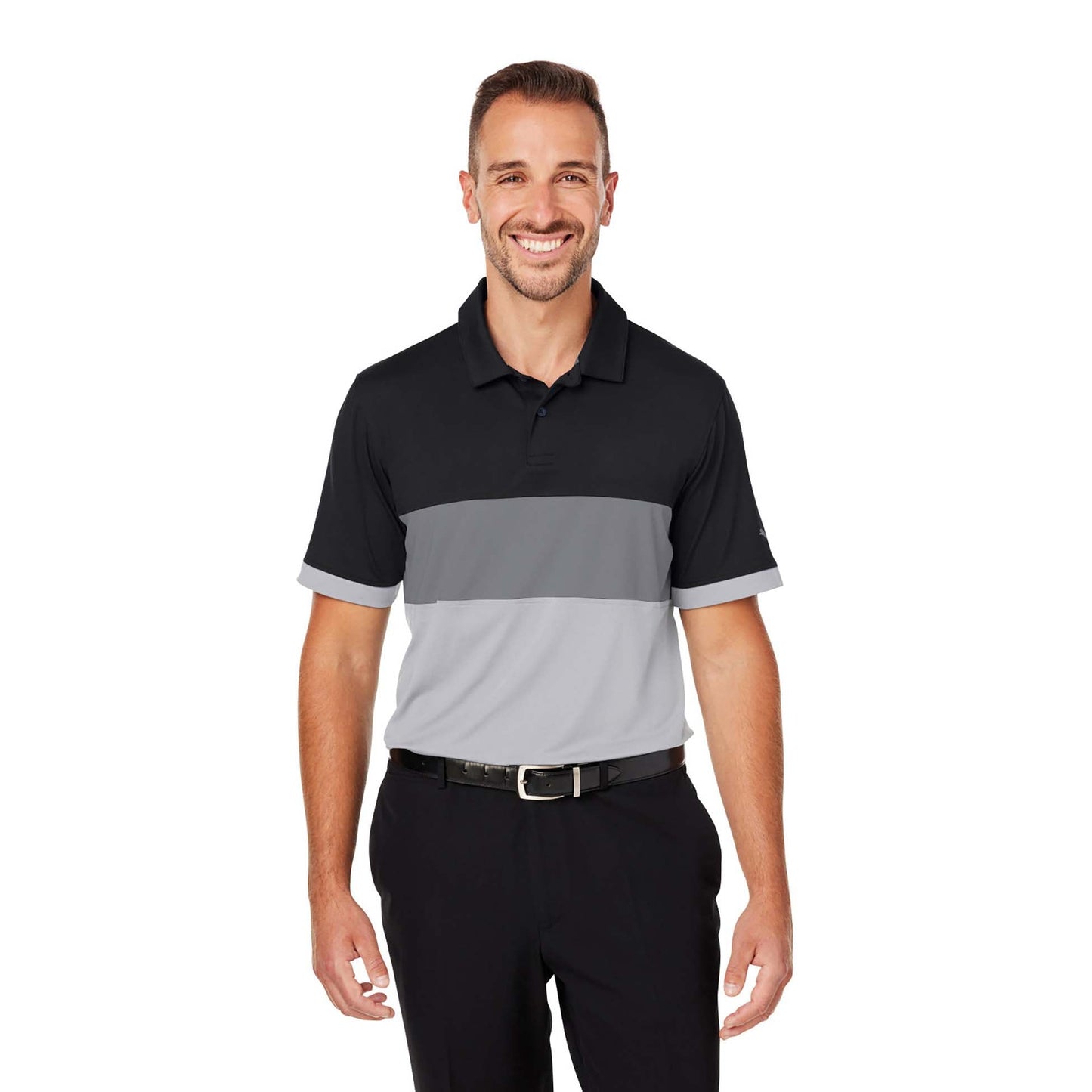 Puma Black Polo Shirt - PUMA Golf - Moisture Wicking