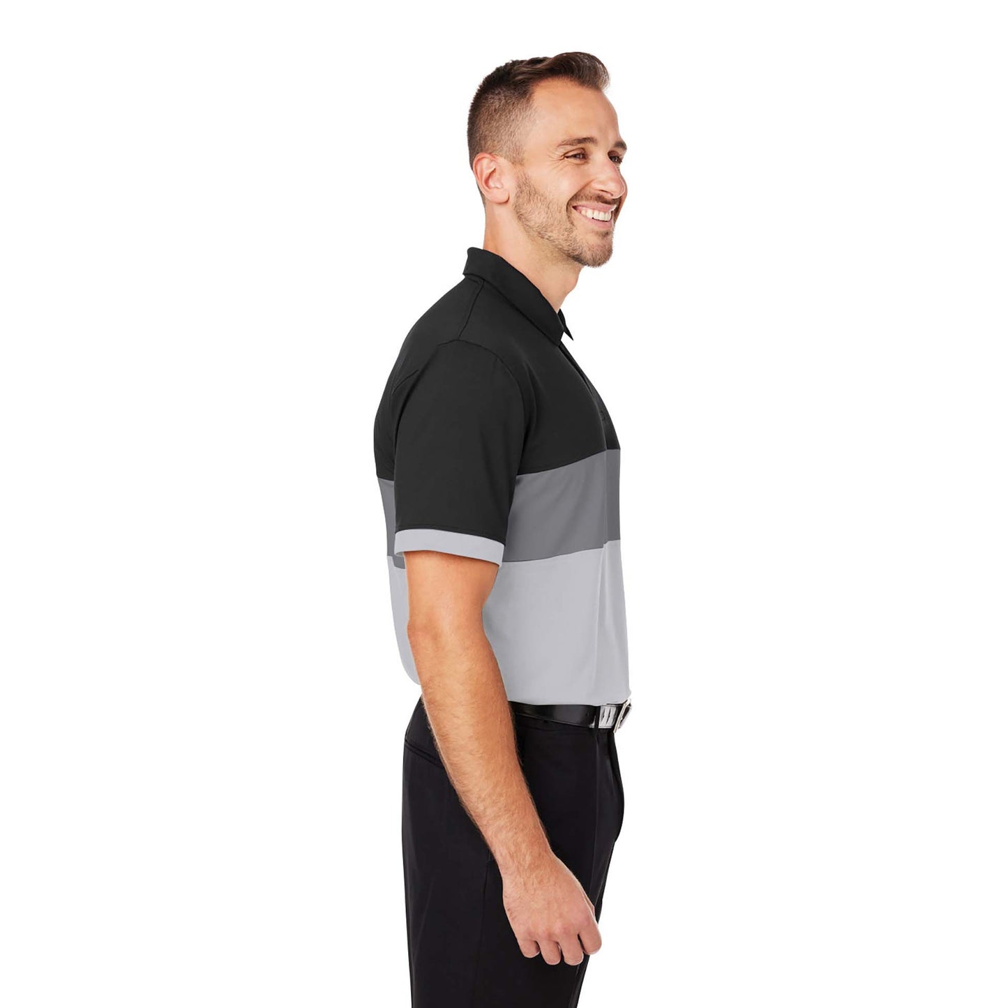 Puma Black Polo Shirt - PUMA Golf - Moisture Wicking