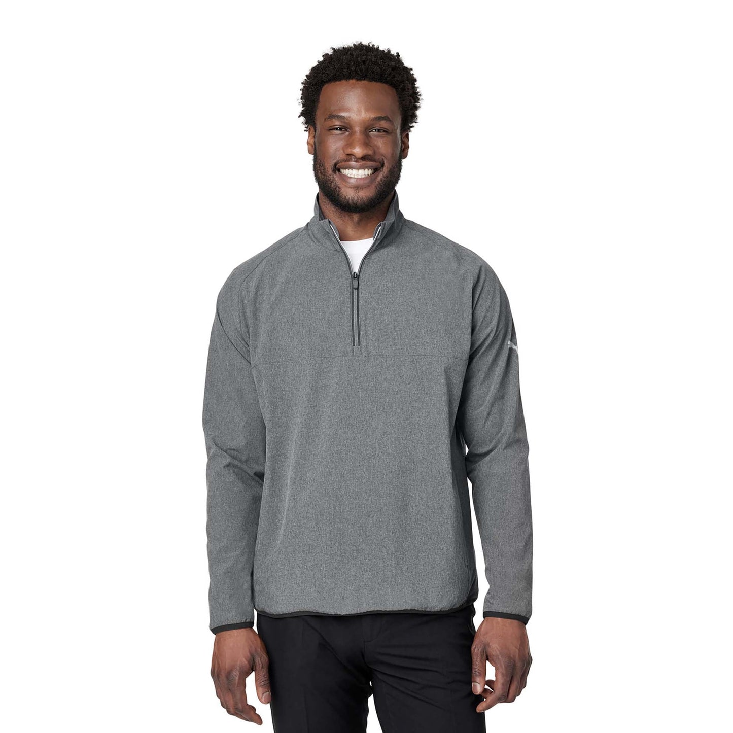 Puma Black Heather Sweatshirt - PUMA - Cozy Design