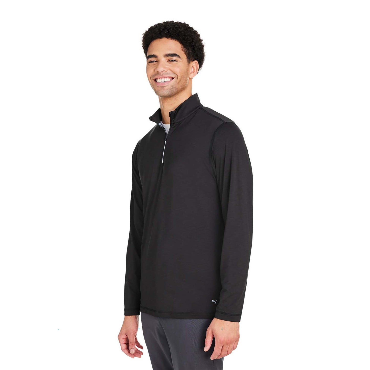 Puma Black Sweatshirt - PUMA - Moisture-Wicking Design