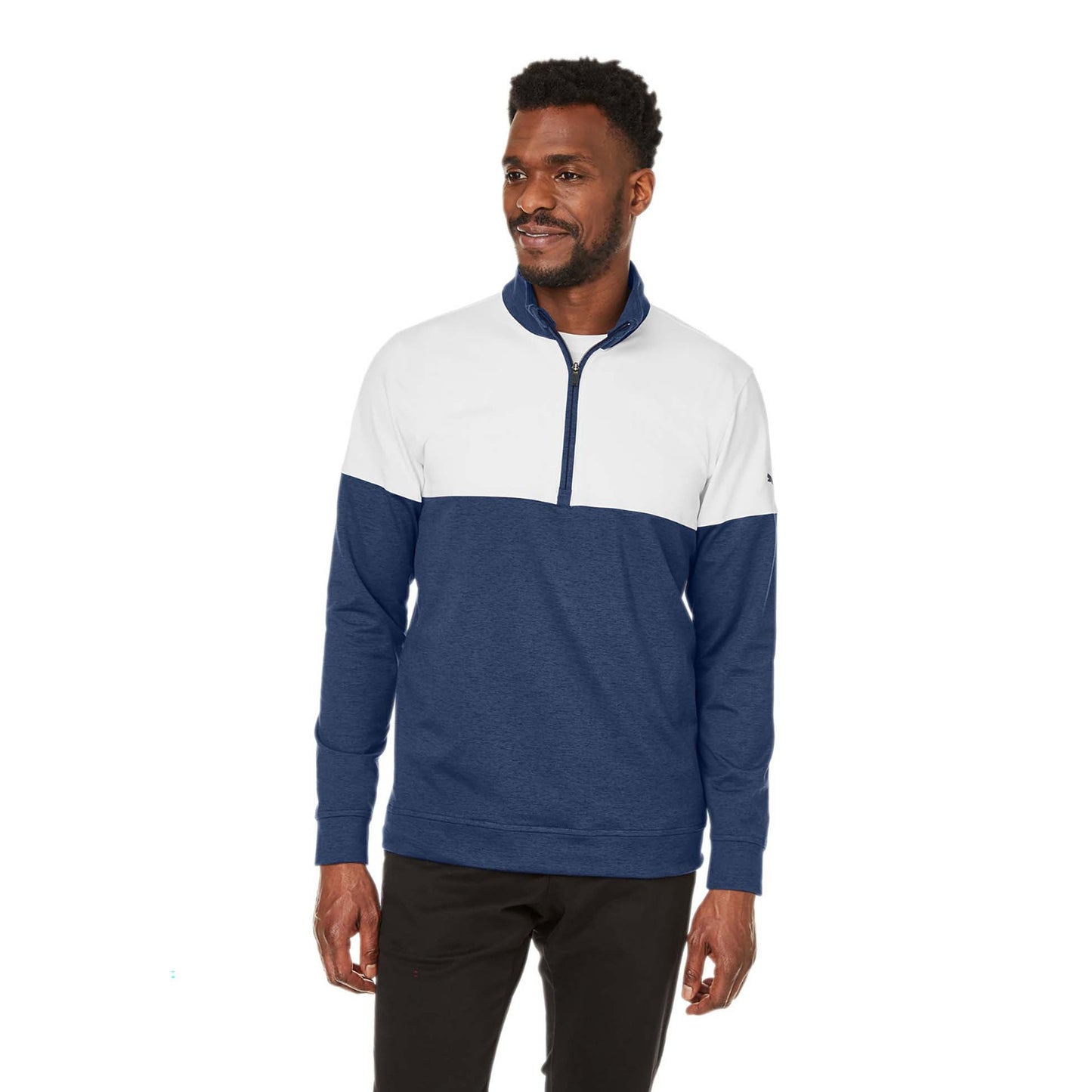 Puma Black Sweatshirt - PUMA Golf - Cloudspun Fabric