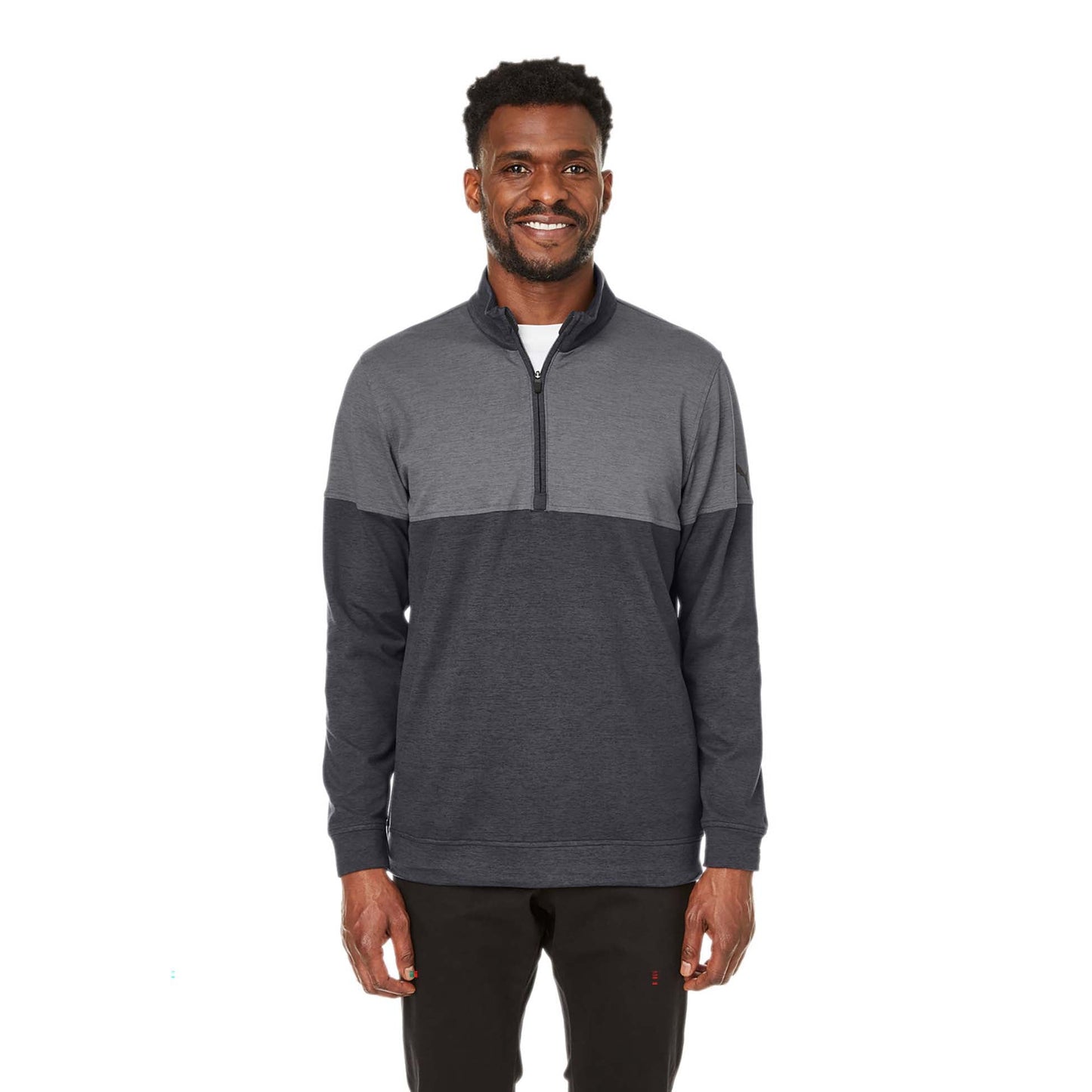 Puma Black Sweatshirt - PUMA Golf - Cloudspun Fabric