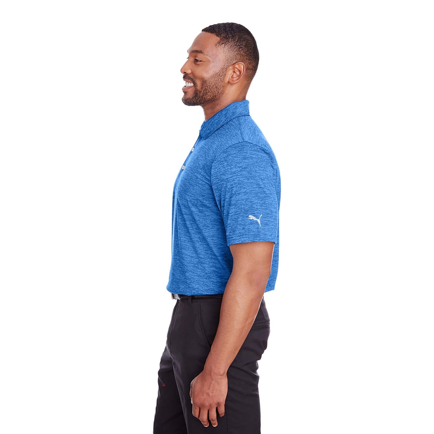 Puma Black Polo Shirt - PUMA - Lightweight Fabric