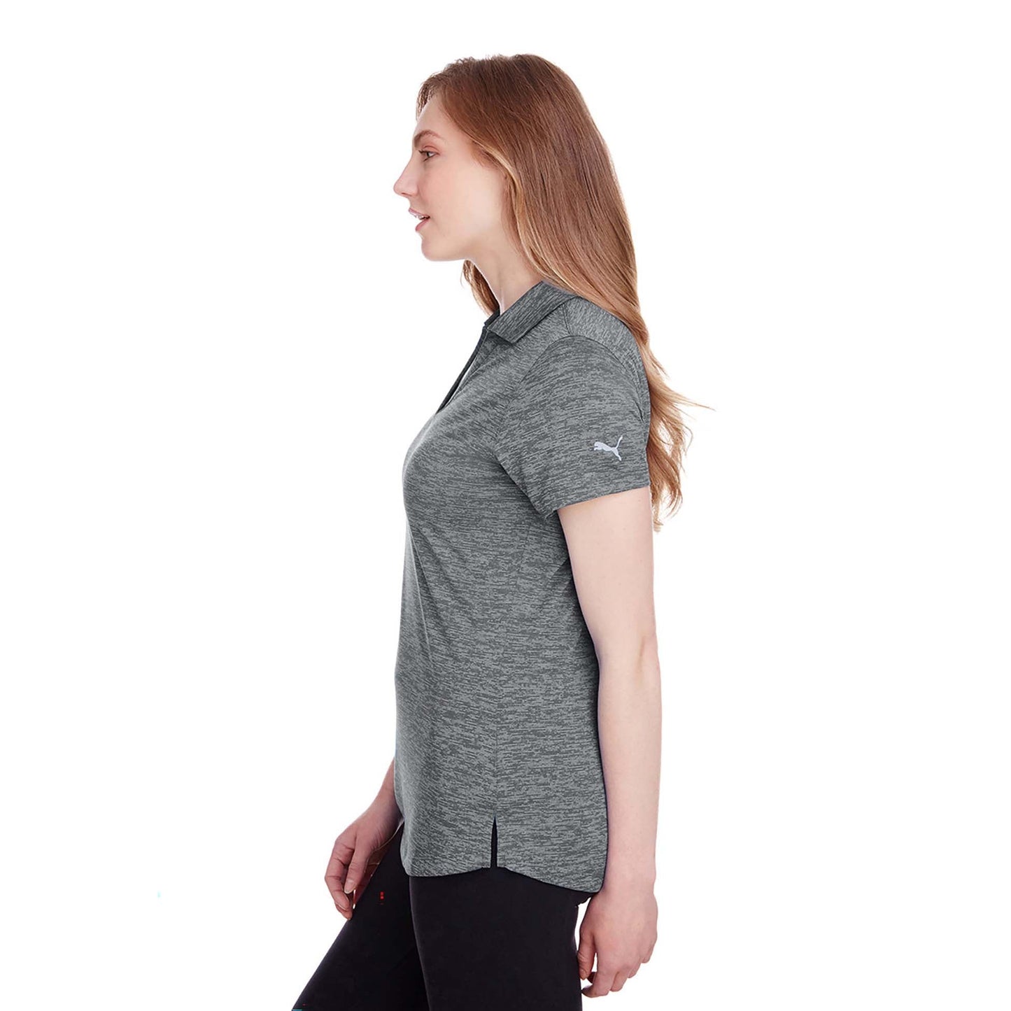 Puma Black Polo Shirt - PUMA Golf - Moisture-Wicking