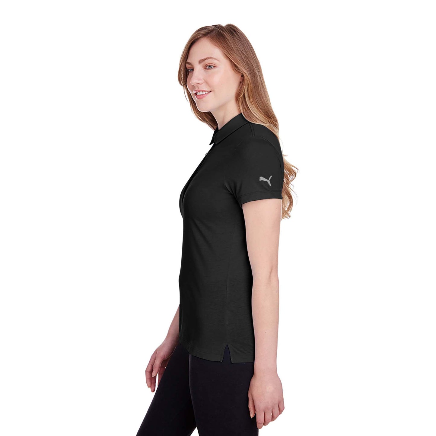 Puma Black Polo Shirt - PUMA - Moisture-Wicking Fabric
